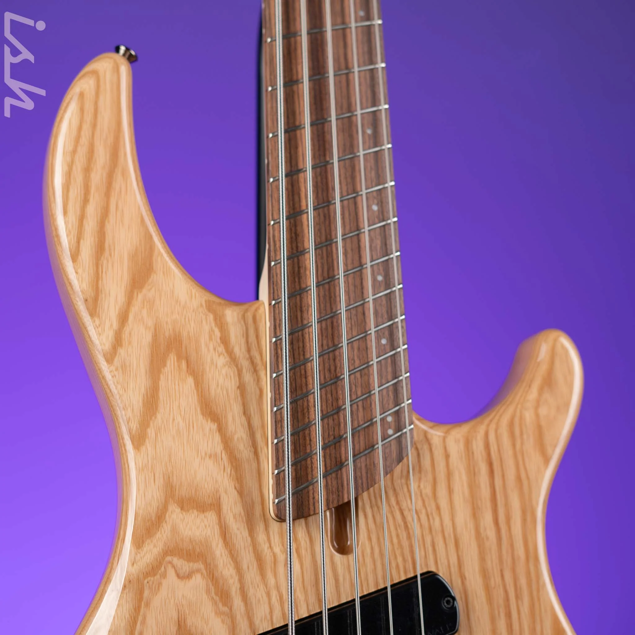 Dingwall Combustion 5-String Bass Natural Ash Pau Ferro Fretboard - Image 3
