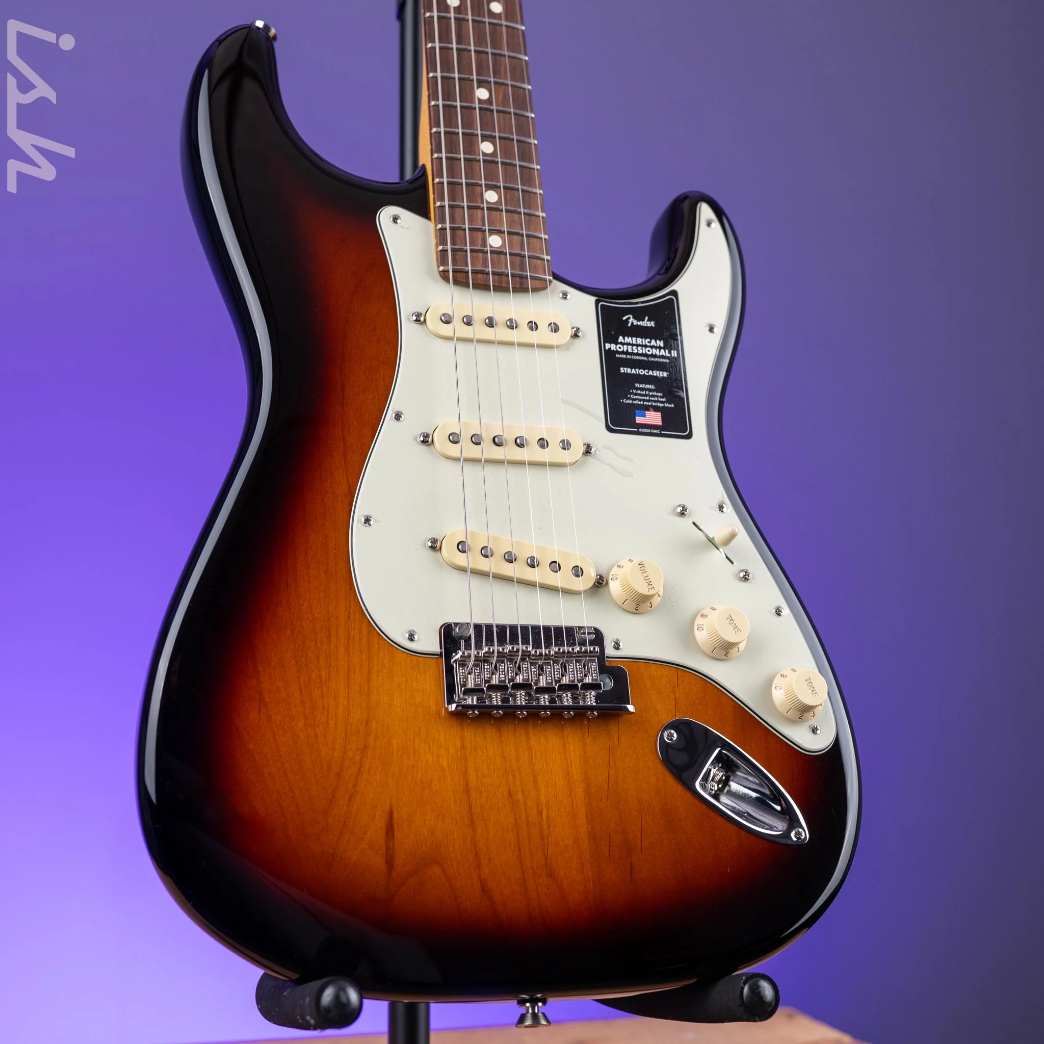 2023 Fender American Professional II Stratocaster 2-Color Sunburst