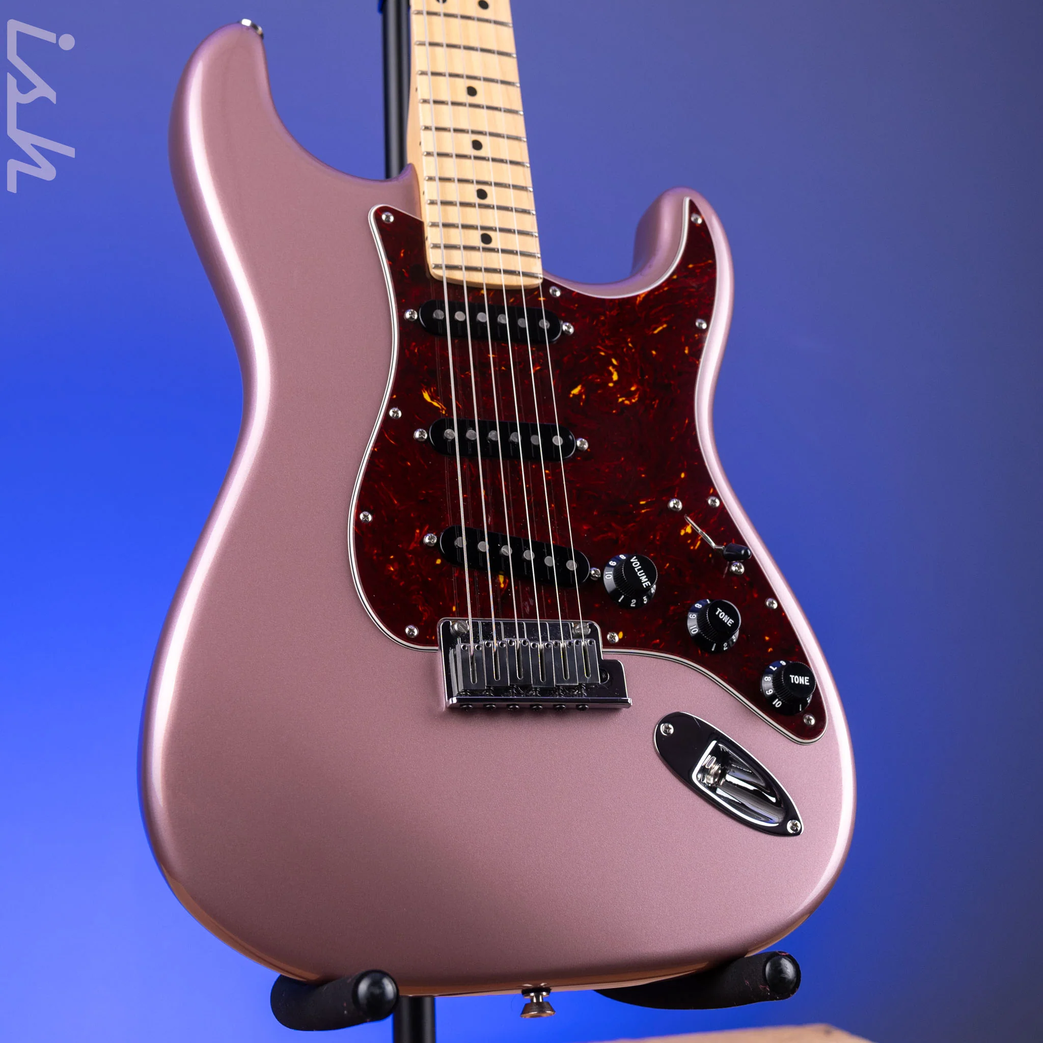 2023 Fender Mod Shop Stratocaster Burgundy Mist Metallic