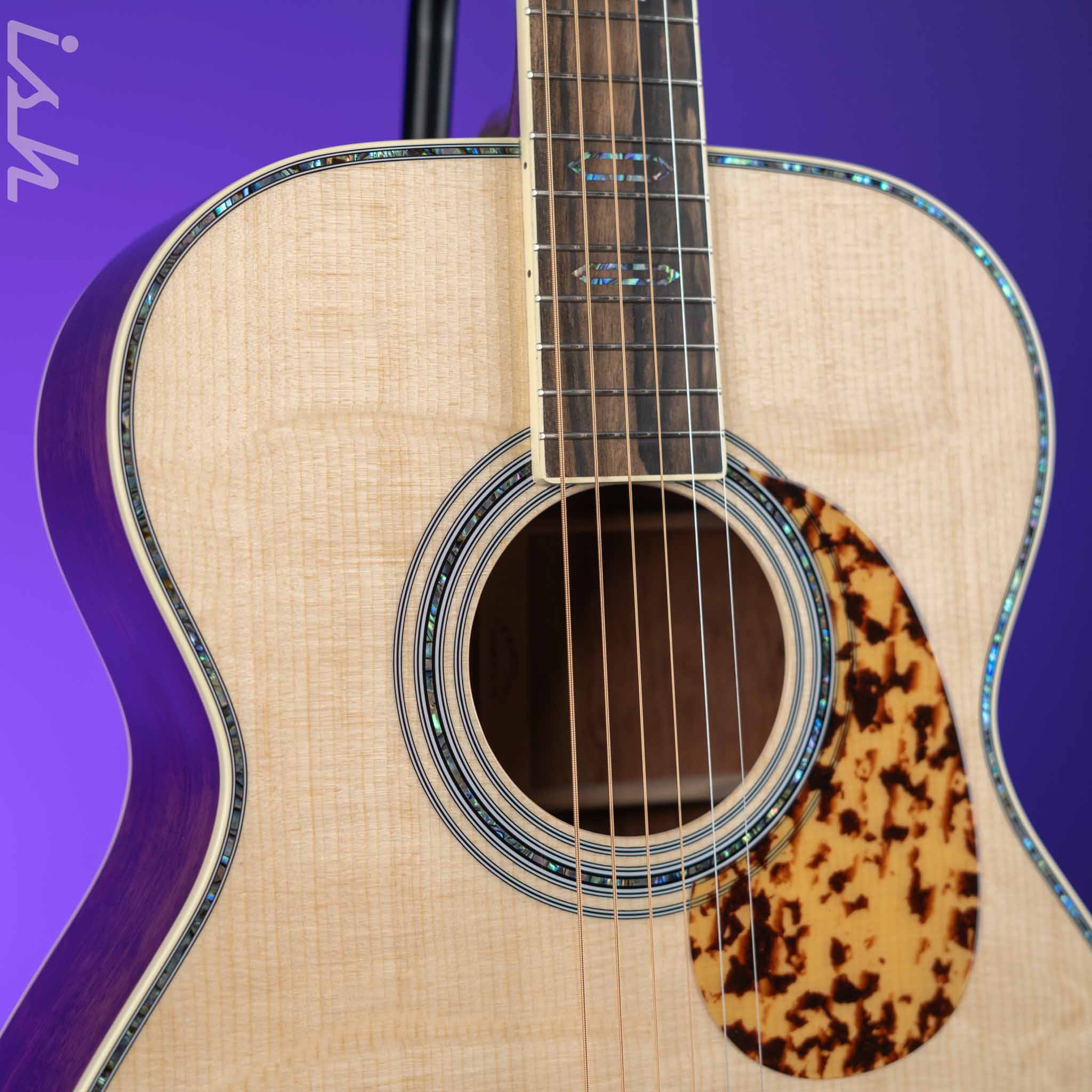 2023 Martin 000-41 Style Custom Shop - Bearclaw Spruce / Quilted Bubinga - Image 4