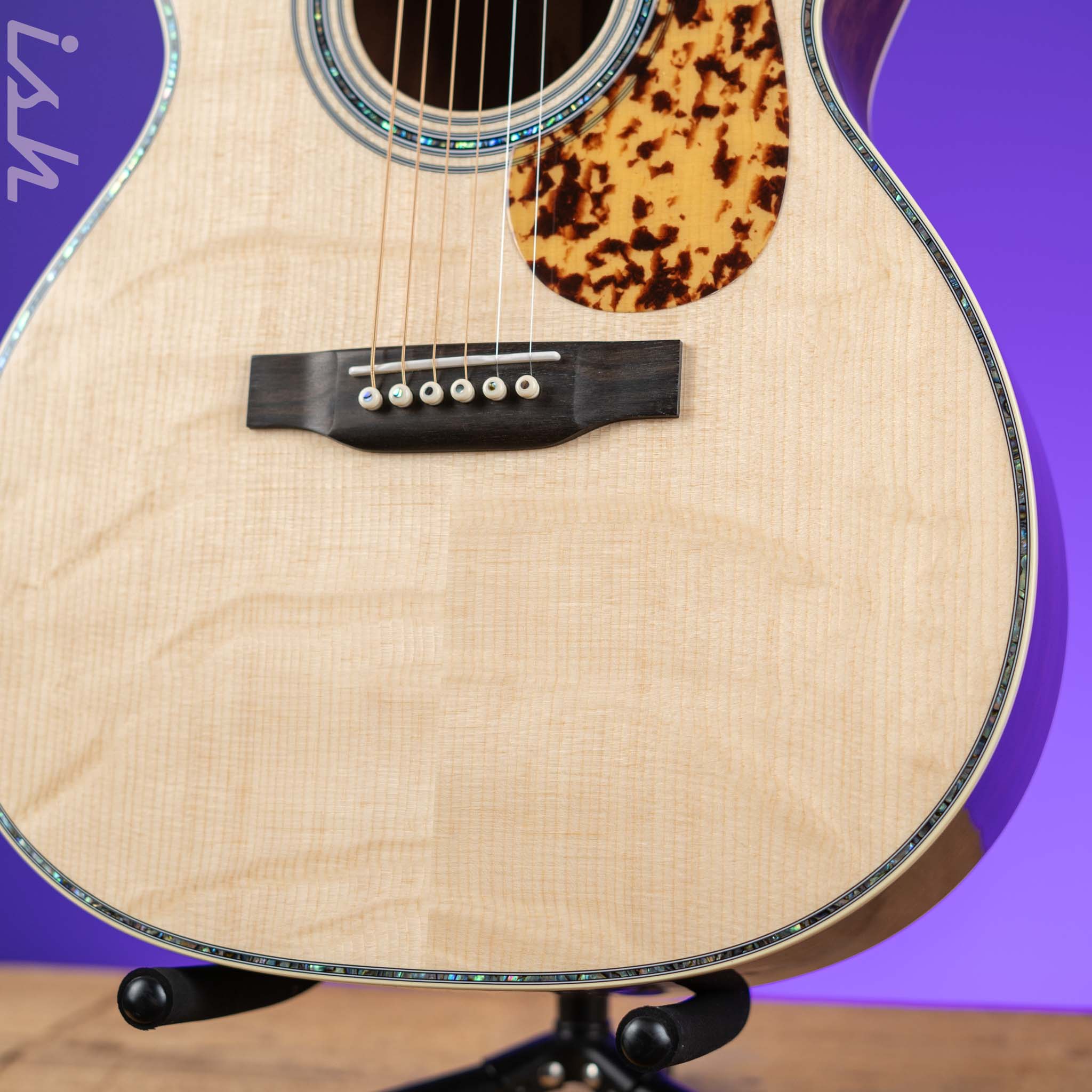 2023 Martin 000-41 Style Custom Shop - Bearclaw Spruce / Quilted Bubinga - Image 5