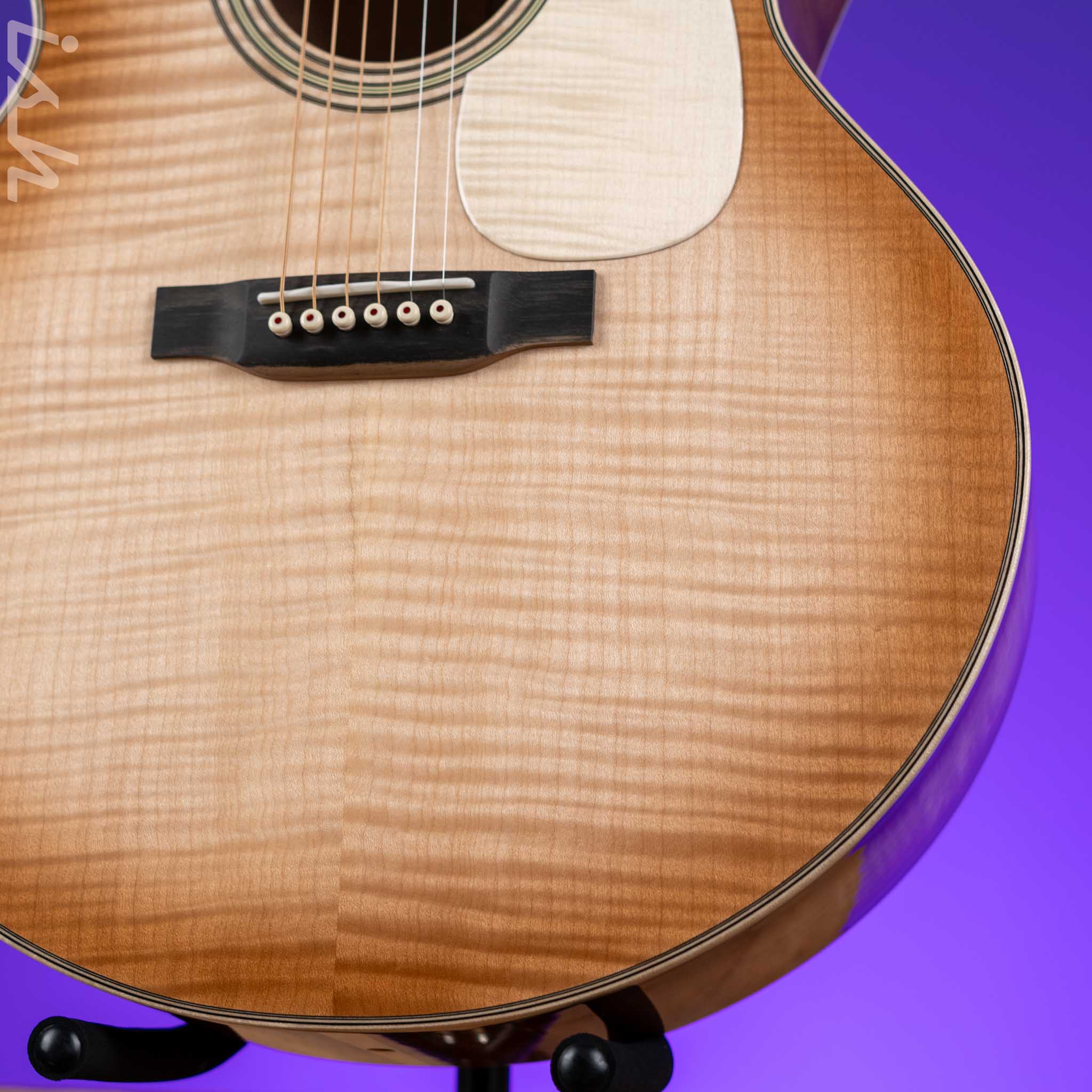 Martin Custom Shop Grand Jumbo J-14F Flamed Maple Toasted Burst - Image 4