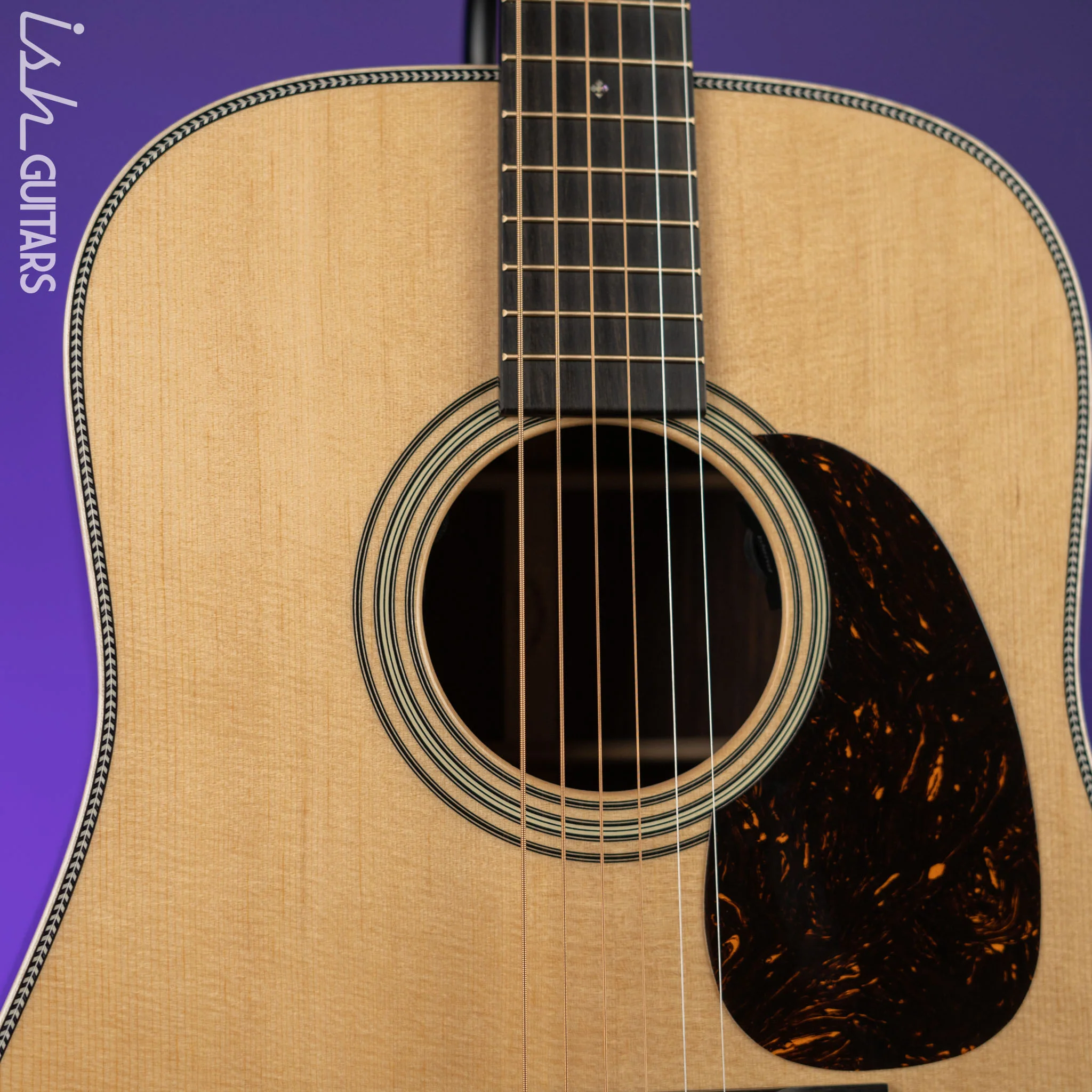 2023 Martin D-28E Modern Deluxe Acoustic-Electric Natural - Image 3