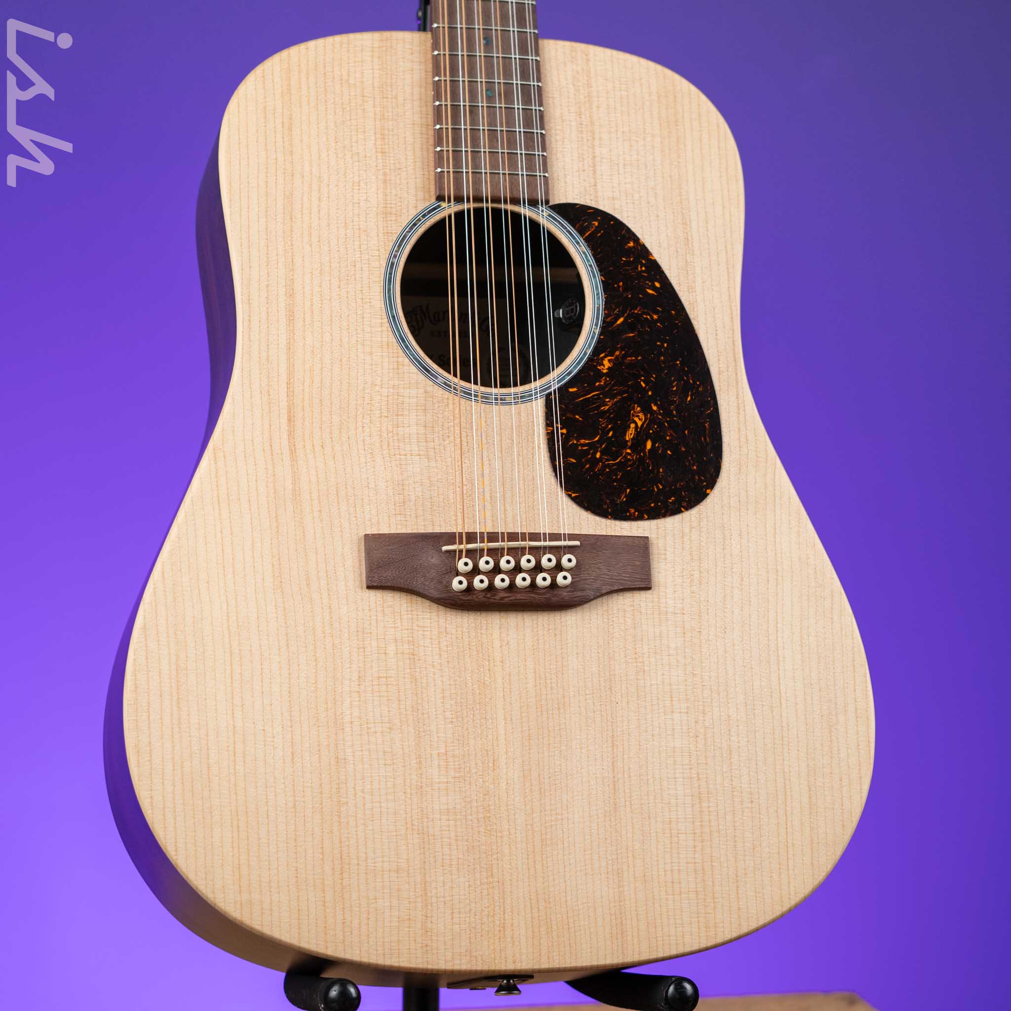 2023 Martin X-Series D-X2E 12-String Acoustic-Electric Guitar Natural