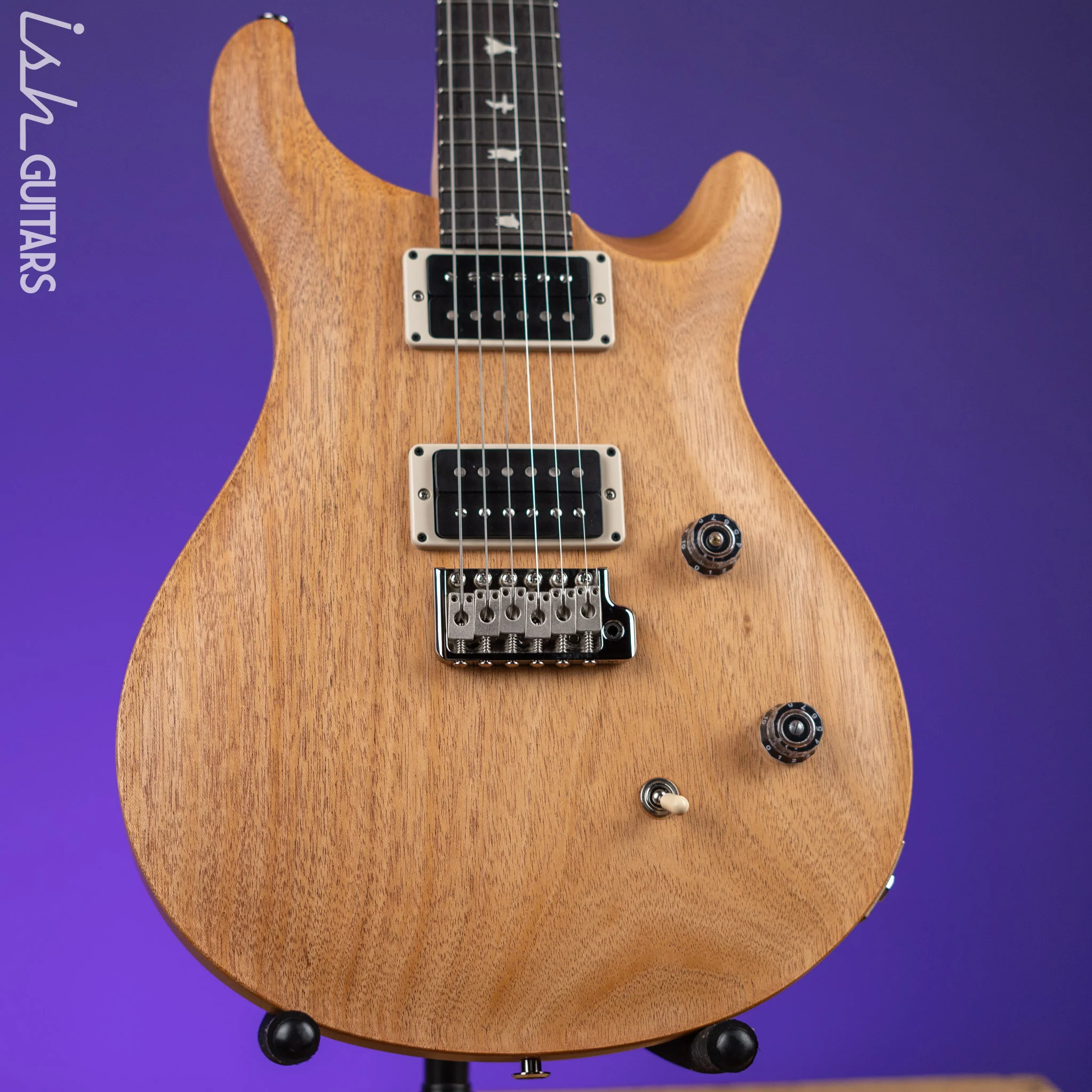 PRS CE 24 Standard Satin Nitro Electric Guitar Natural Demo