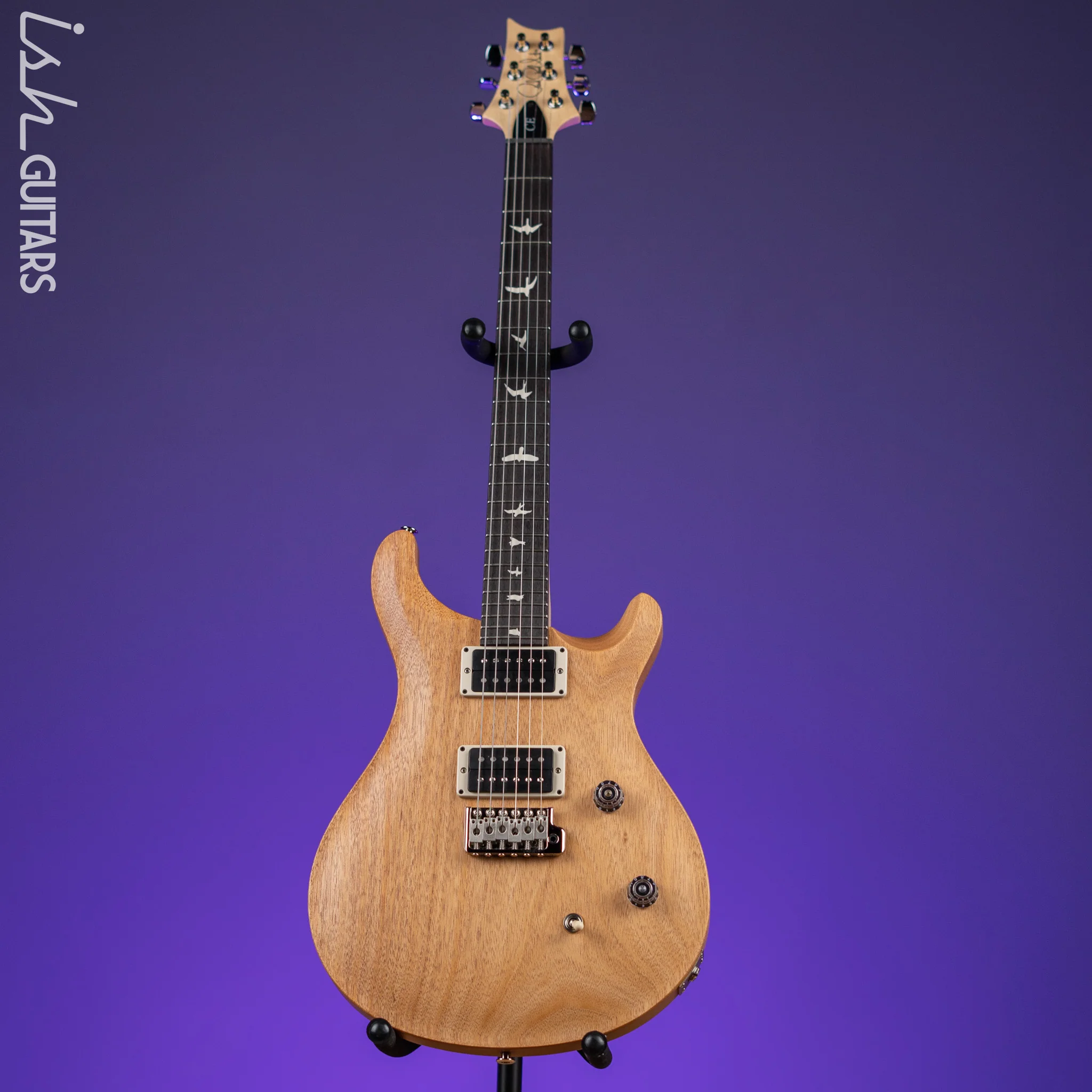 PRS CE 24 Standard Satin Nitro Electric Guitar Natural Demo - Image 2