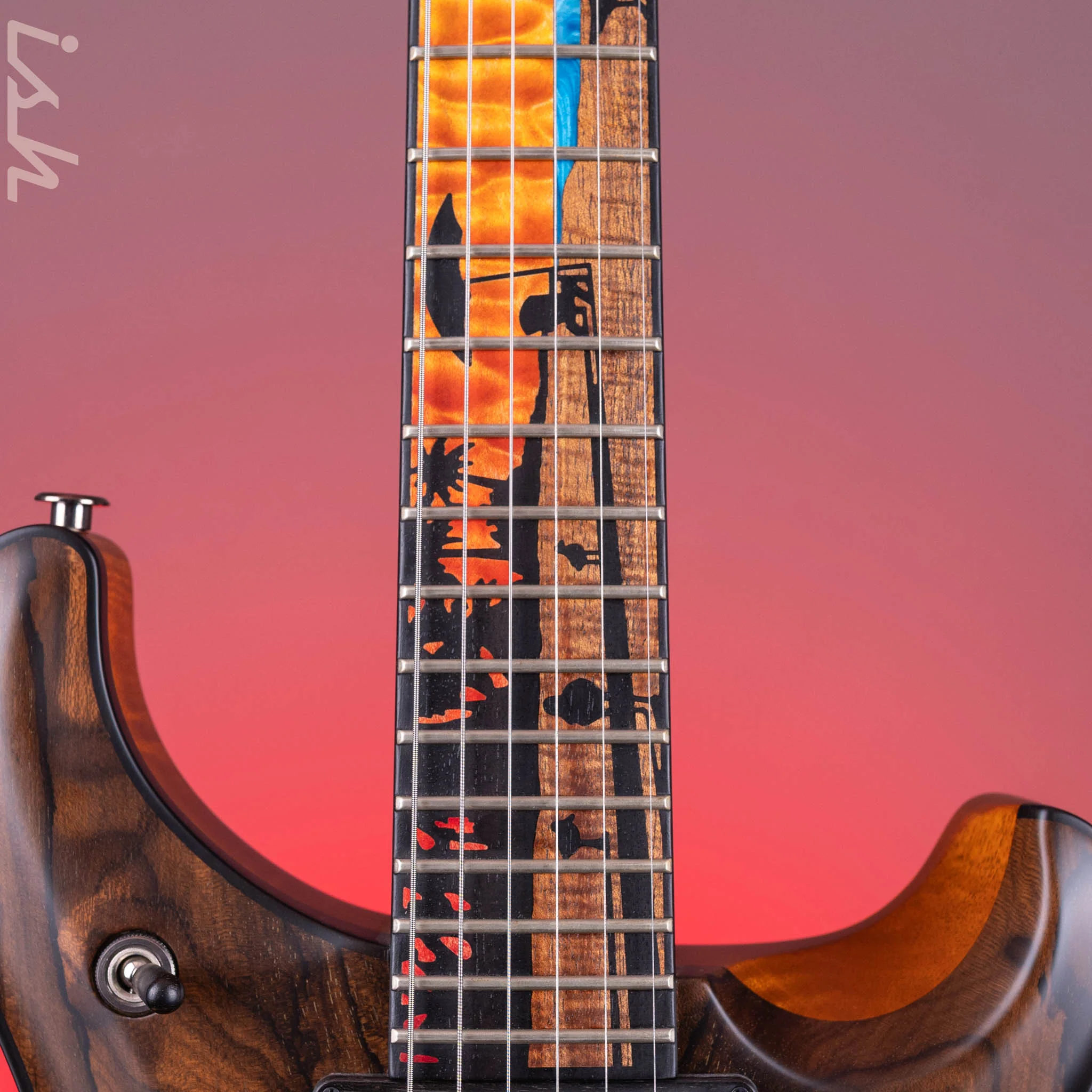 2023 PRS Employee Guitar McCarty 594 Semi-hollow Ziricote - Image 8