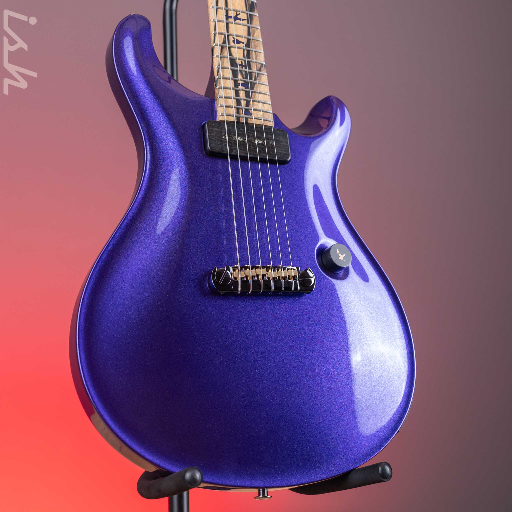 PRS Private Stock Custom 24 Purple Fire Mist with Palemoon Ebony Board