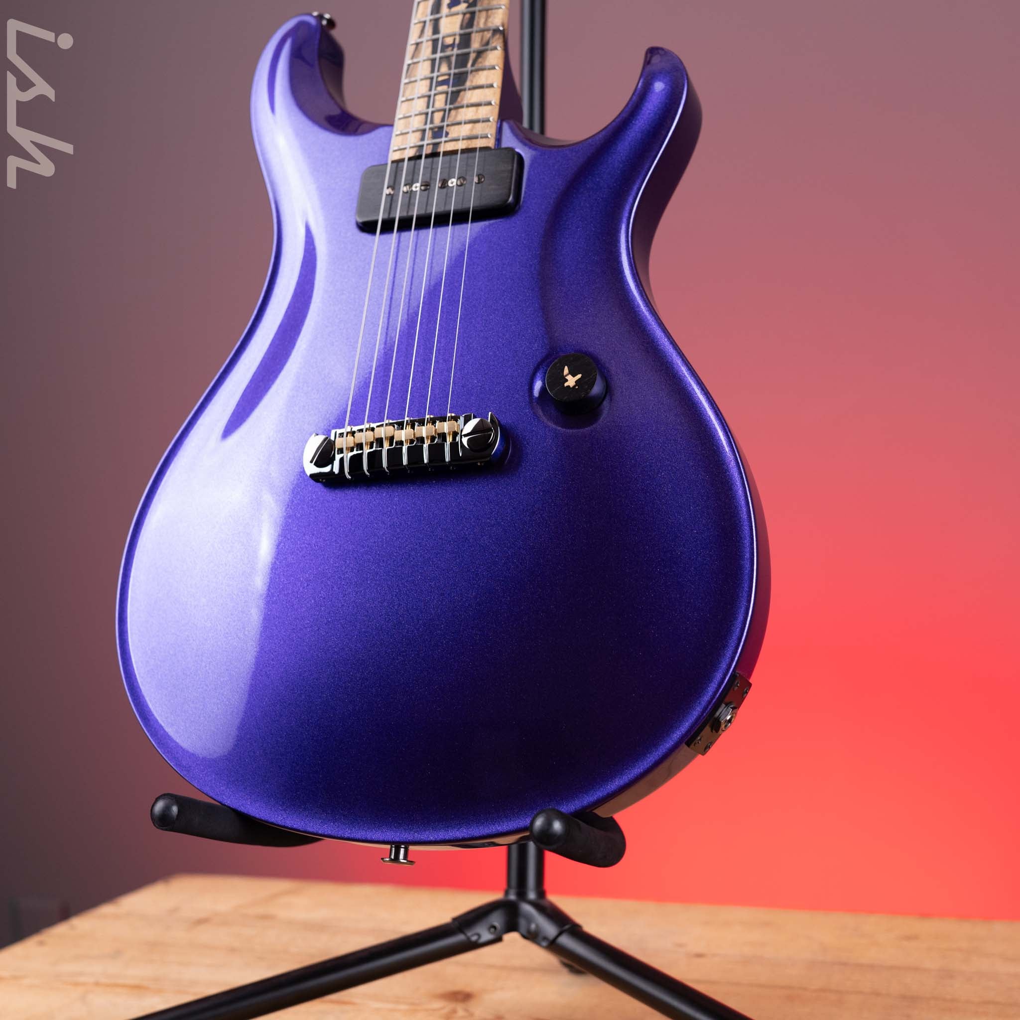 PRS Private Stock Custom 24 Purple Fire Mist with Palemoon Ebony Board - Image 4