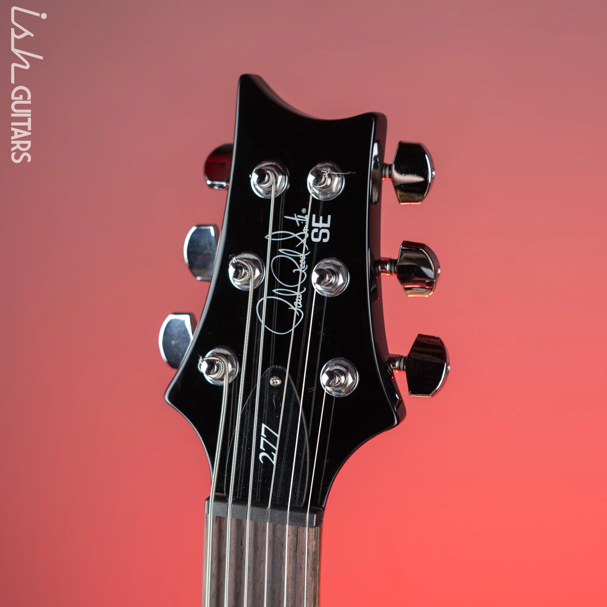 2023 PRS SE 277 Baritone Electric Guitar Charcoal Burst - Image 5