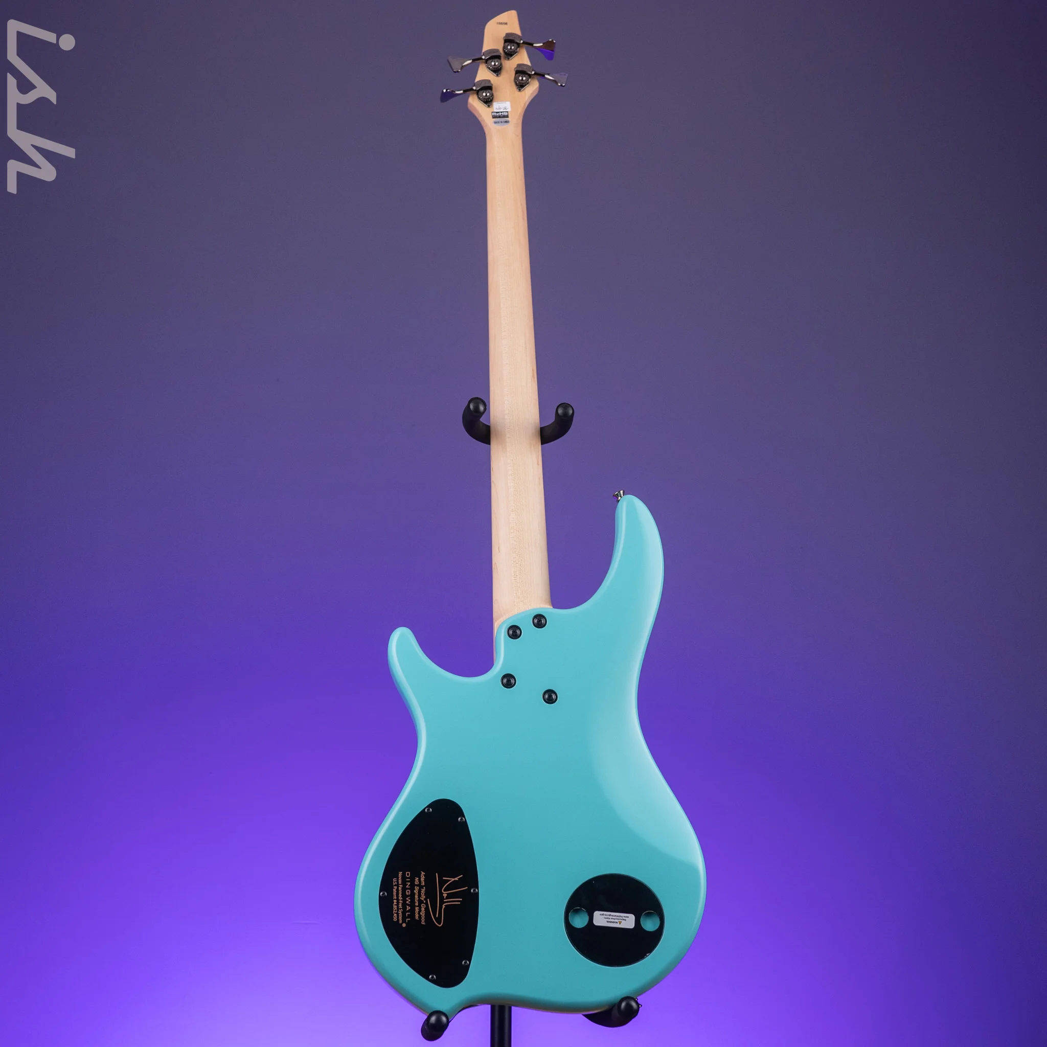 2024 Dingwall NG-3 4-String Bass Guitar Matte Celestial Blue - Image 6