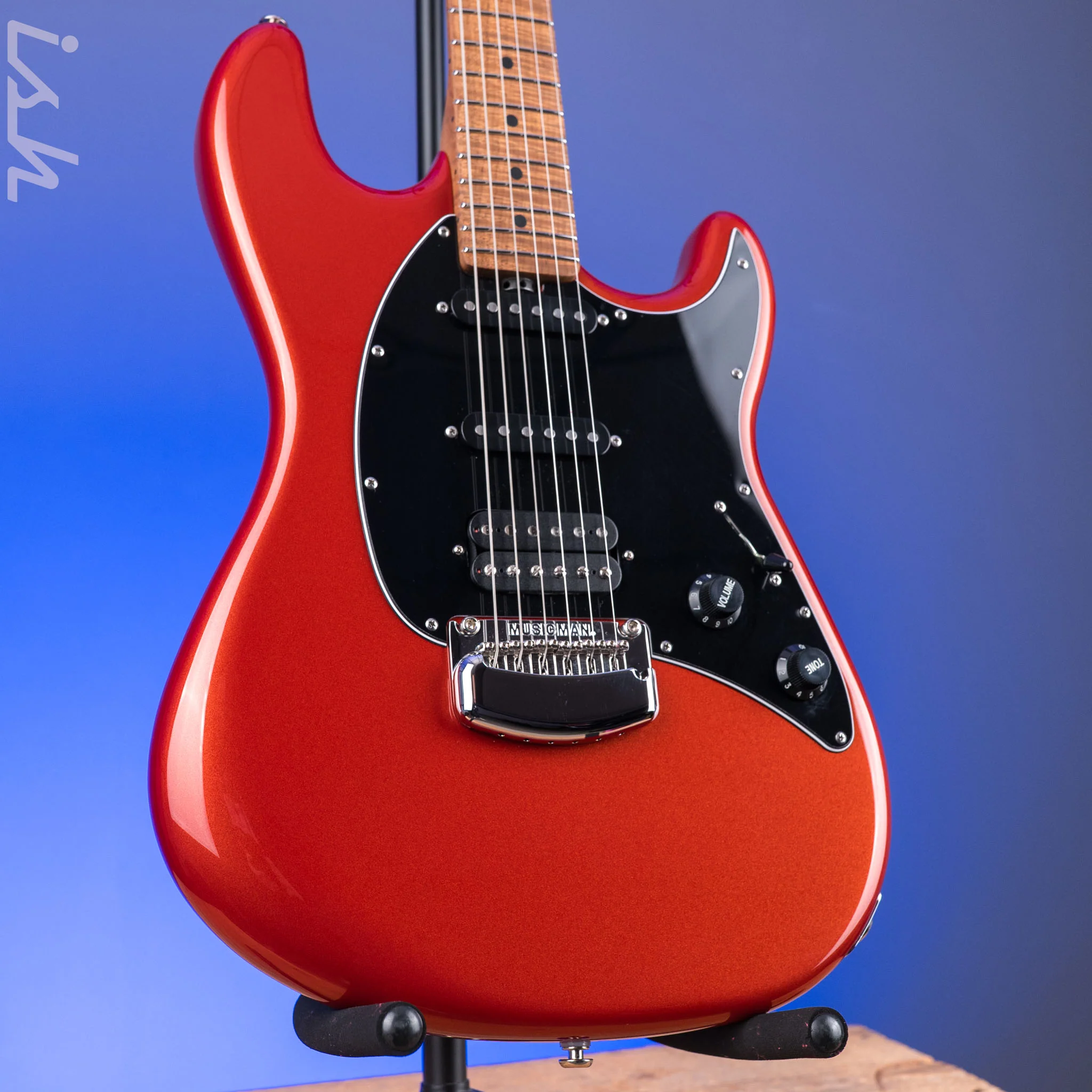 2024 Ernie Ball Music Man Cutlass RS HSS Blood Orange