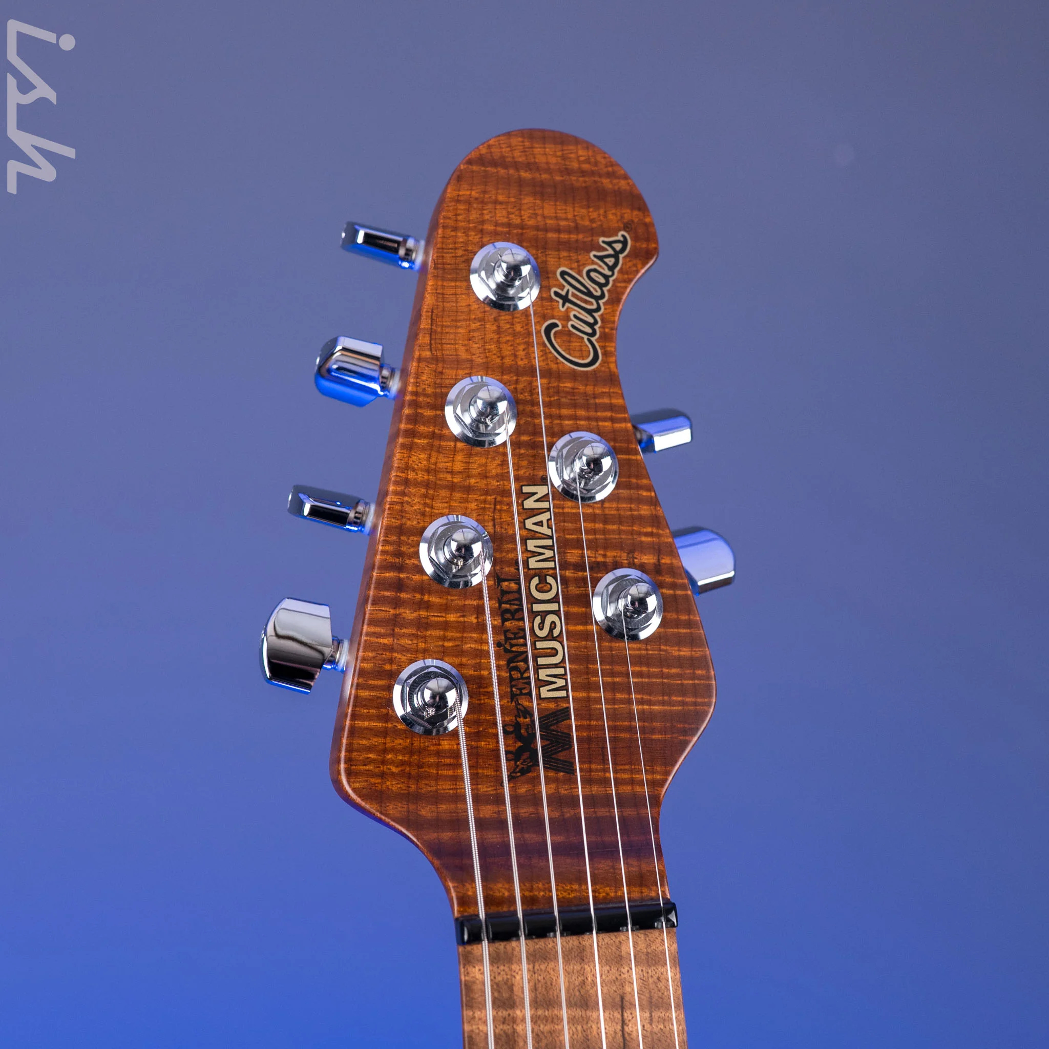 2024 Ernie Ball Music Man Cutlass RS HSS Blood Orange - Image 8