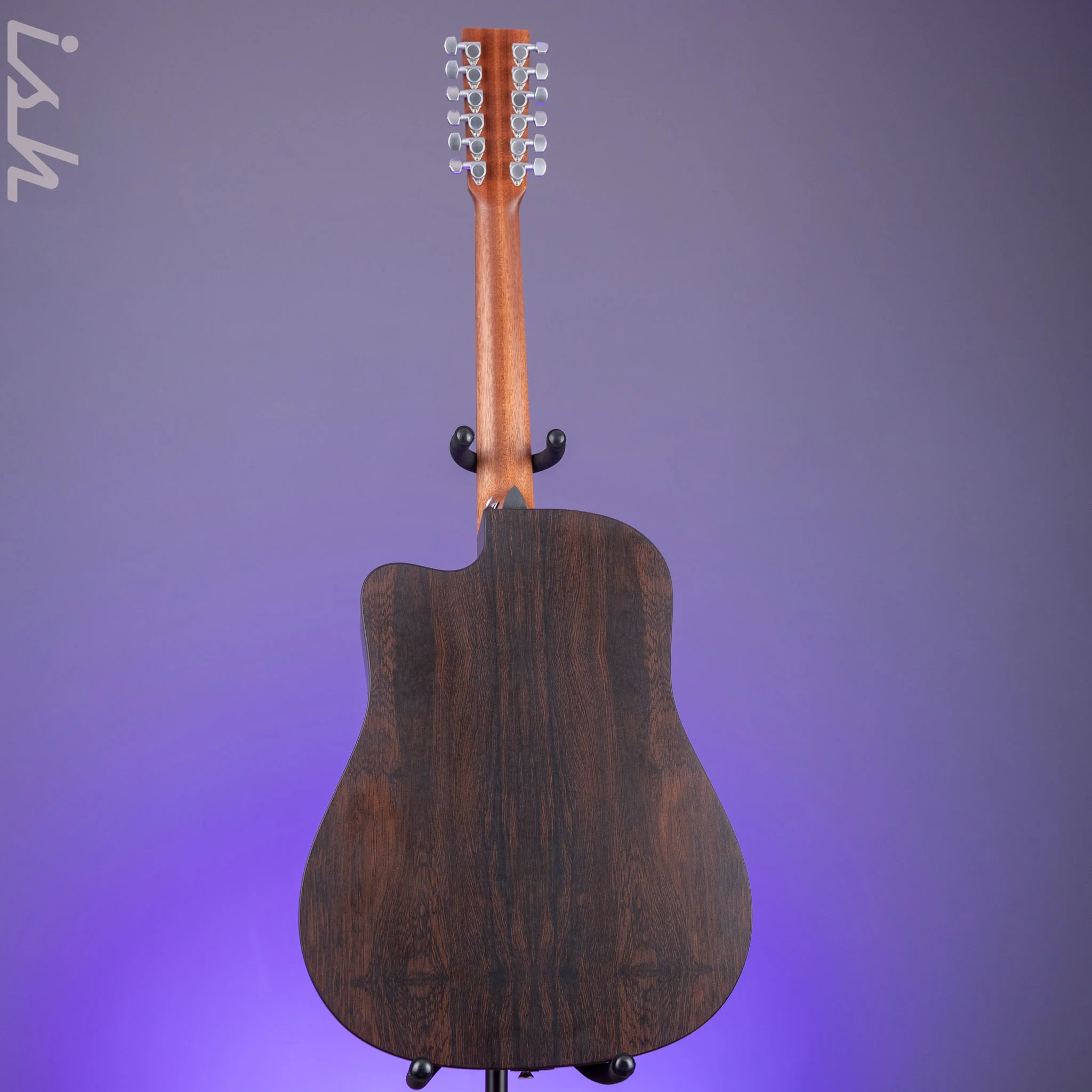 2024 Martin DC-X2E 12-String Acoustic-Electric Guitar Brazilian Rosewood Pattern - Image 7