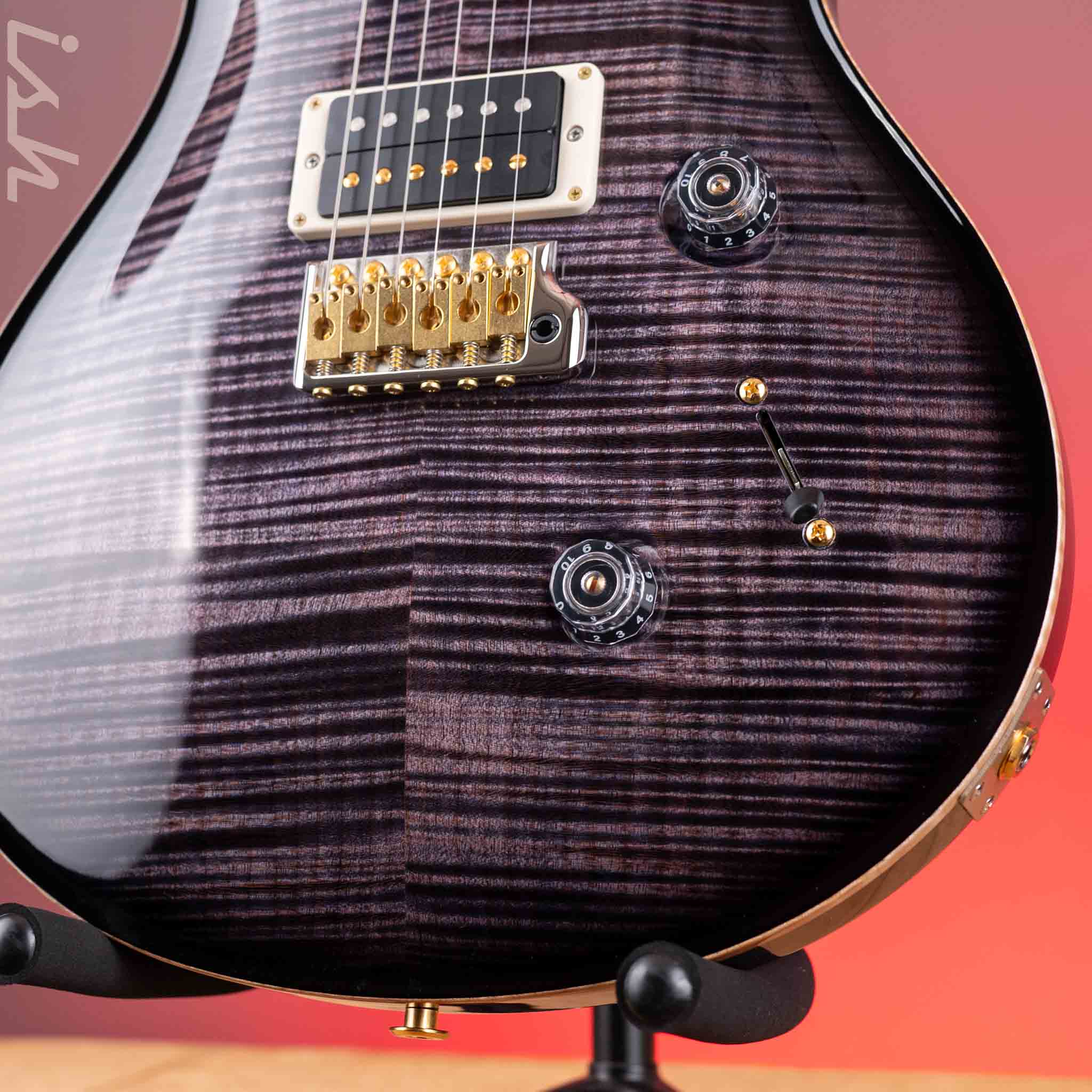 2024 PRS Custom 24 10-Top Electric Guitar Purple Mist - Image 4