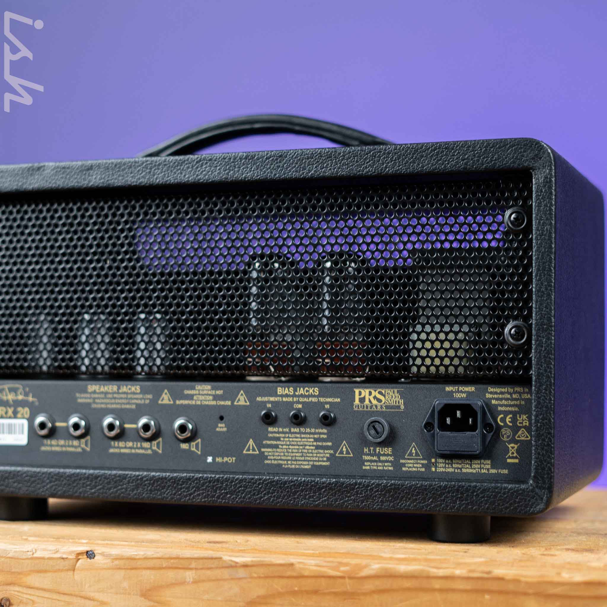 2024 PRS HDRX 20 20W Tube Head Amp Stealth Black - Image 4