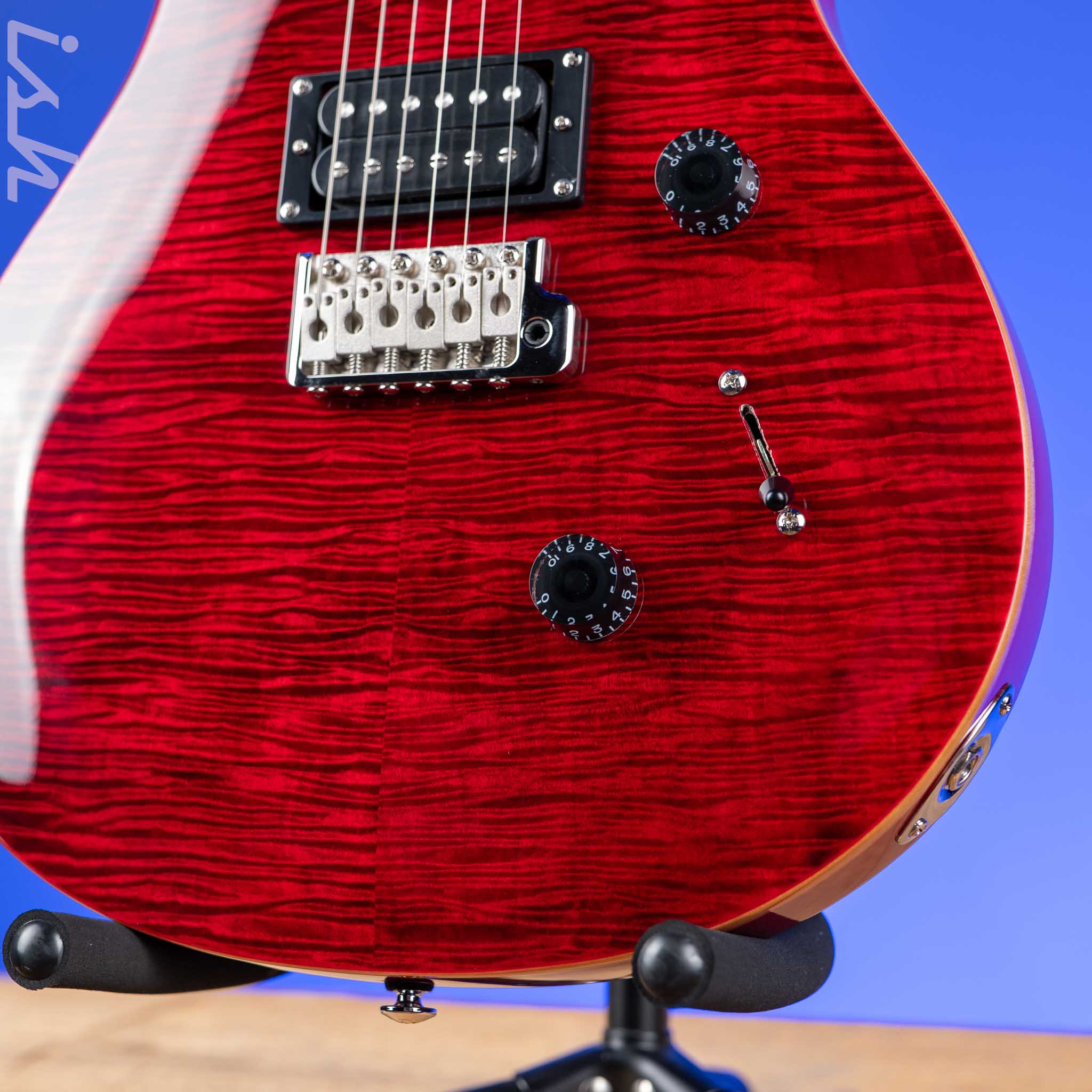 PRS SE Custom 24 Electric Guitar Ruby - Image 4