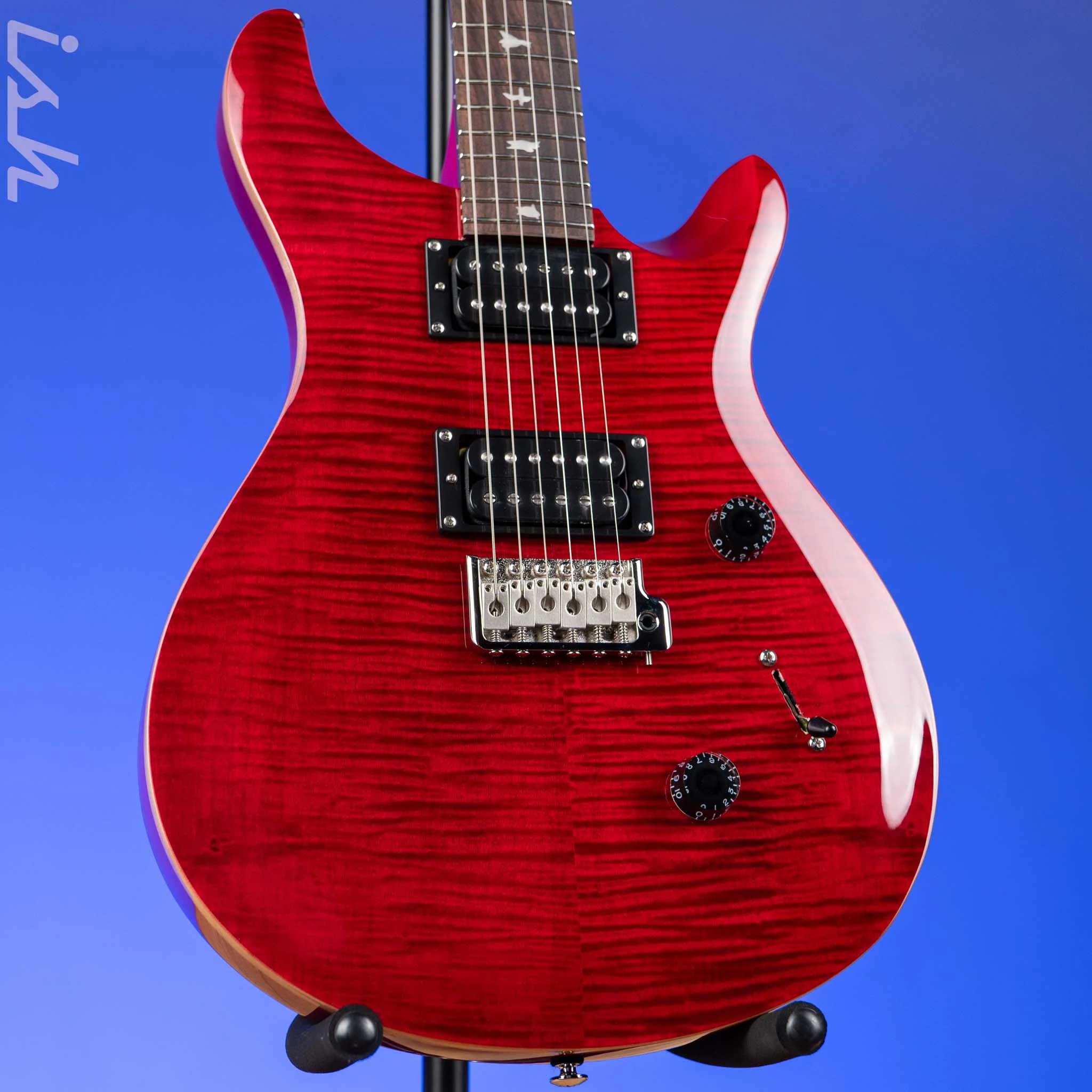 PRS SE Custom 24 Electric Guitar Ruby Demo