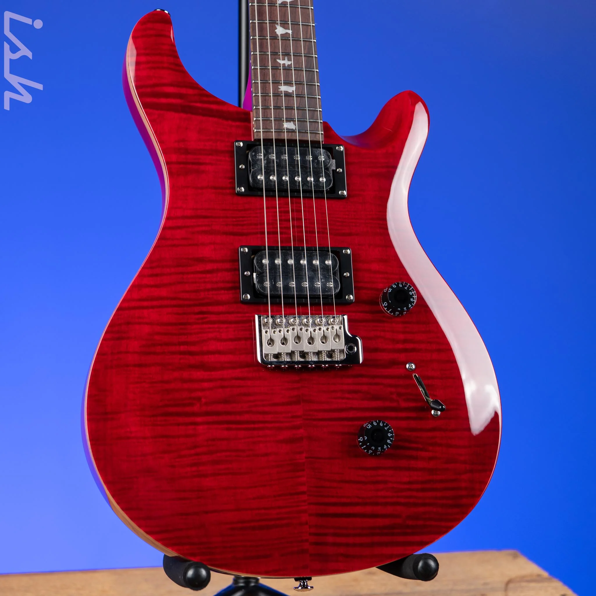 PRS SE Custom 24 Electric Guitar Ruby Demo