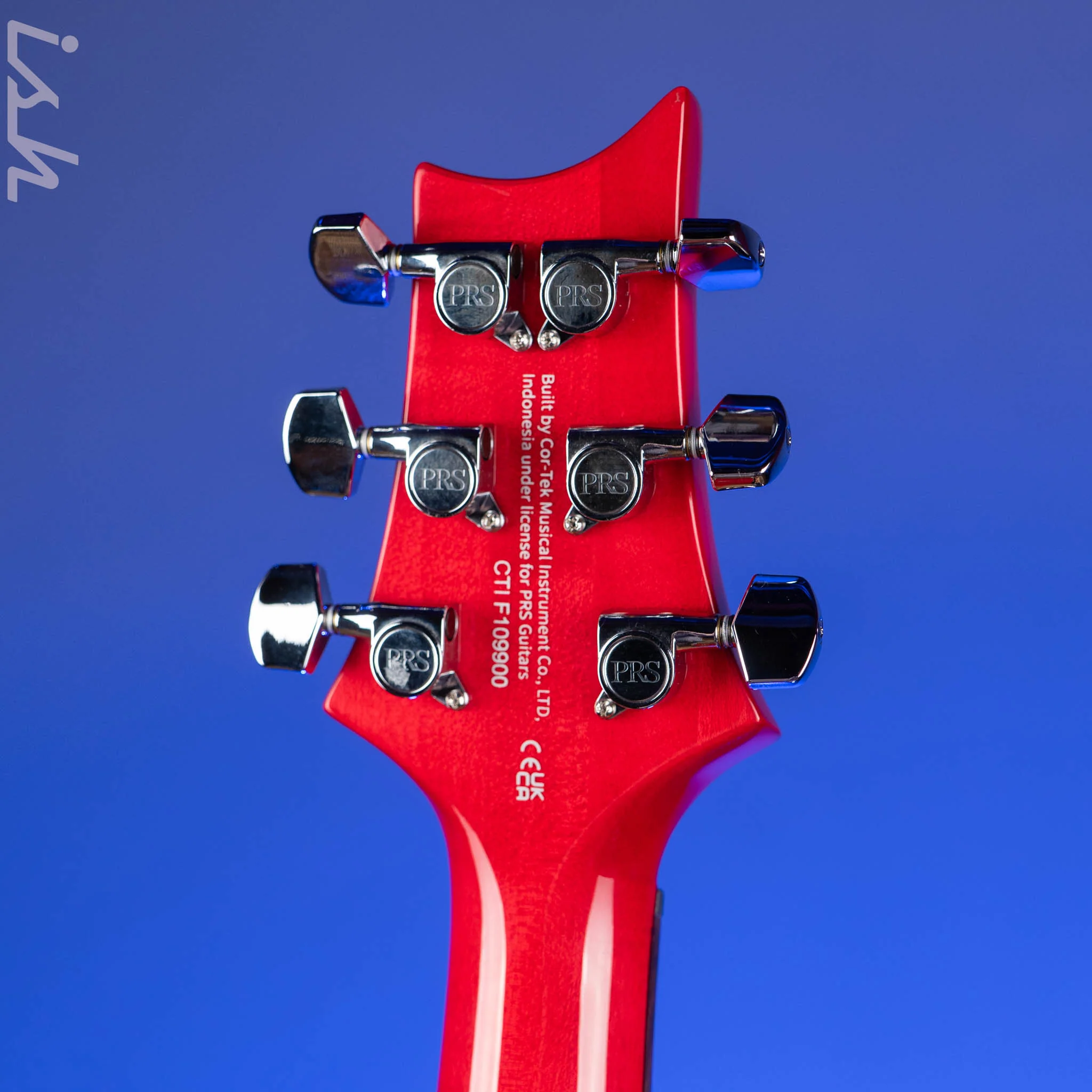 PRS SE Custom 24 Electric Guitar Ruby Demo - Image 10