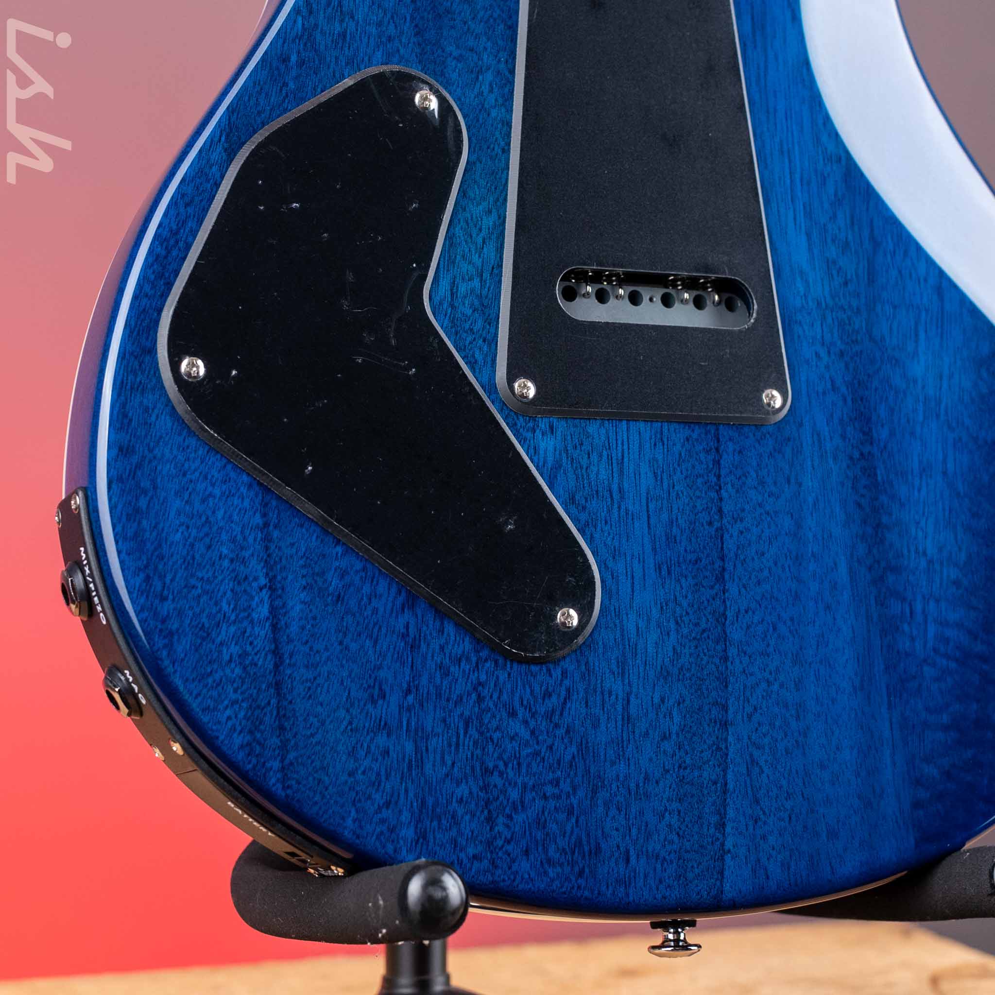 2024 PRS SE Custom 24 Semi-Hollow Piezo Lake Blue - Image 9