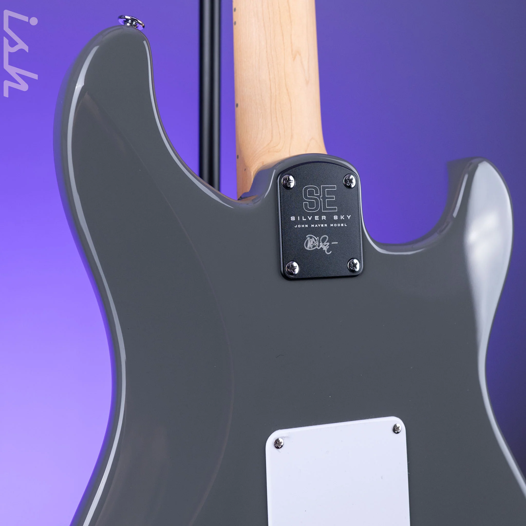 2024 PRS SE Silver Sky Lefty Overland Gray - Image 8