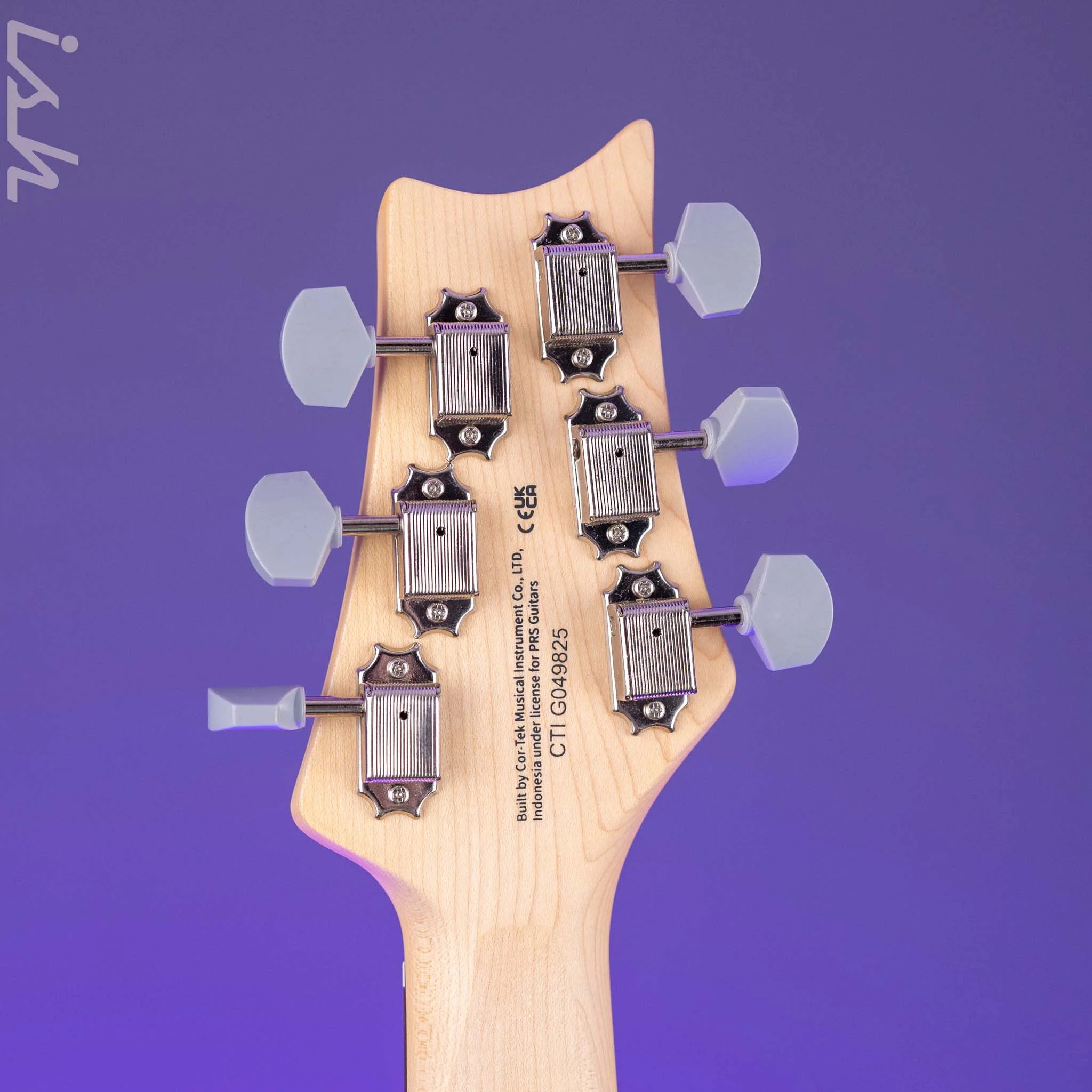 2024 PRS SE Silver Sky Lefty Storm Gray - Rosewood Board - Image 9