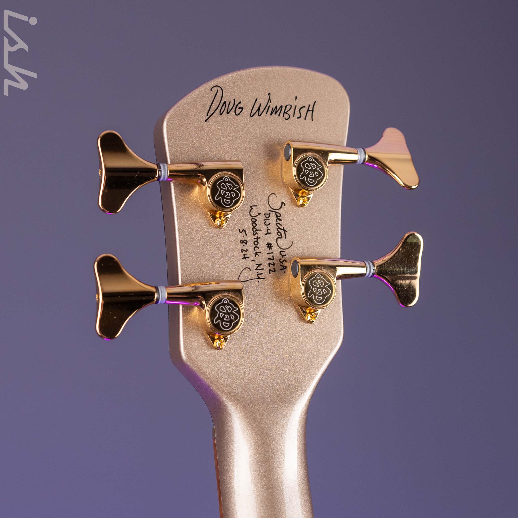 2024 Spector NS-2 DW-4 Doug Wimbish Signature True Champagne - Image 10