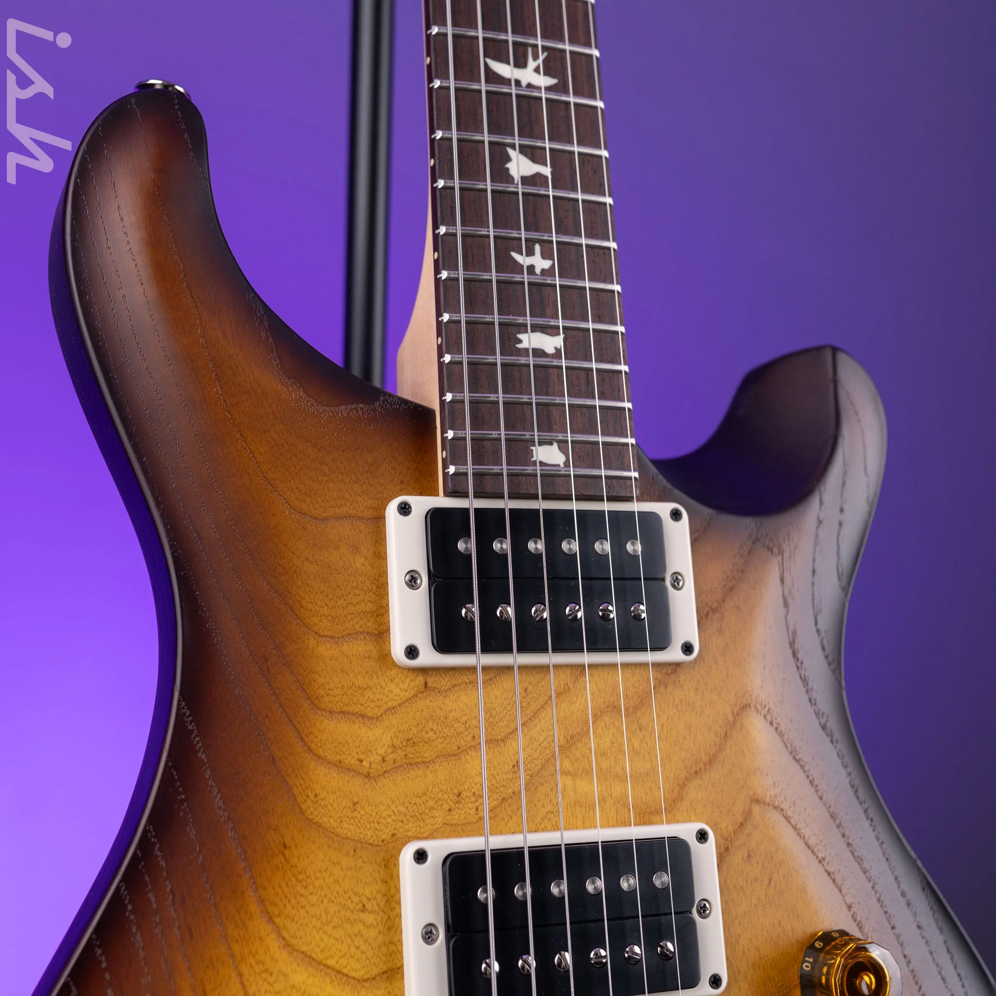 2025 PRS CE 24-08 Swamp Ash Limited Edition McCarty Tobacco Sunburst - Image 4