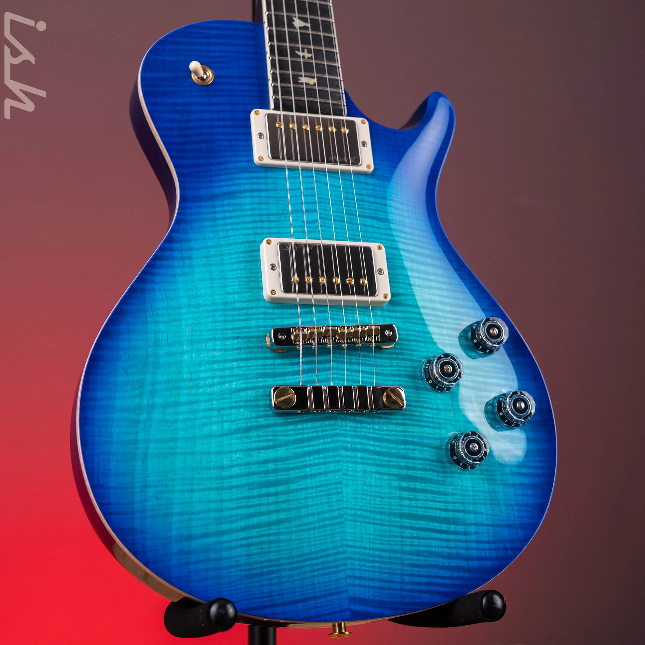 2025 PRS Wood Library McCarty 594 Singlecut 10-Top Makena Blue