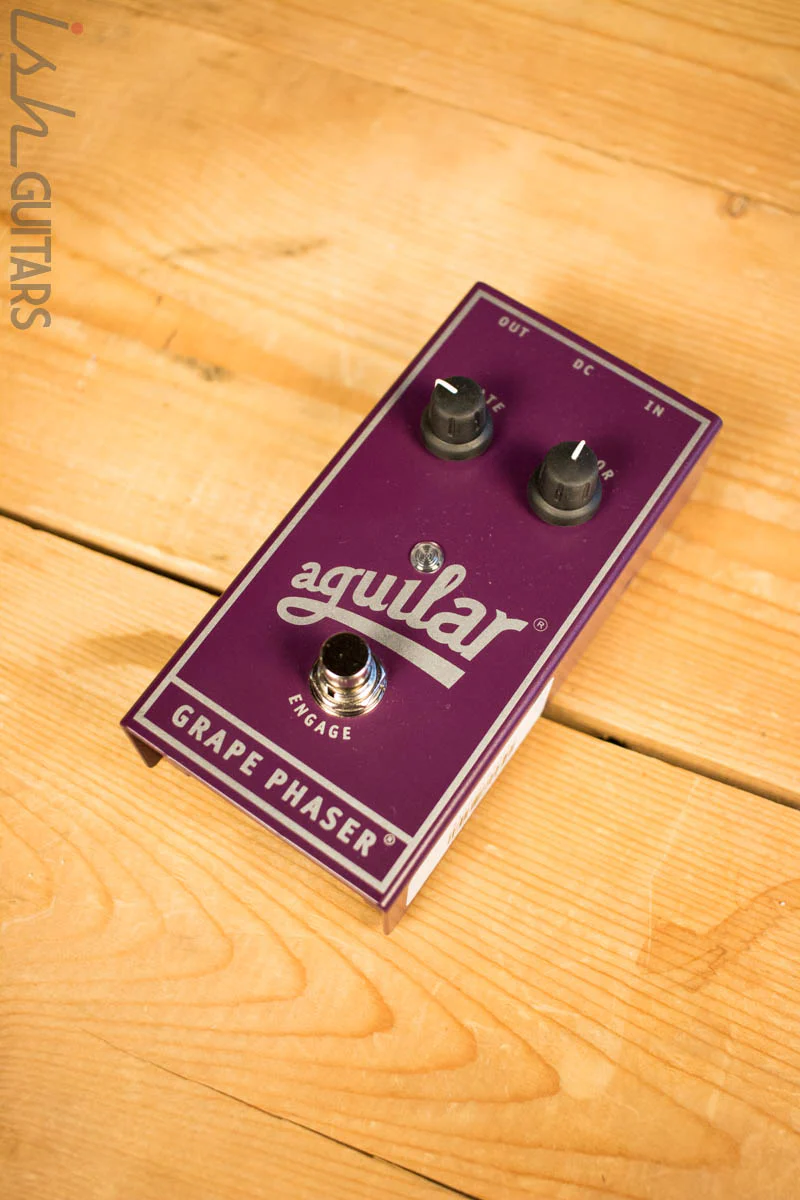 Aguilar Grape Phaser Bass Phase Pedal Store Demo