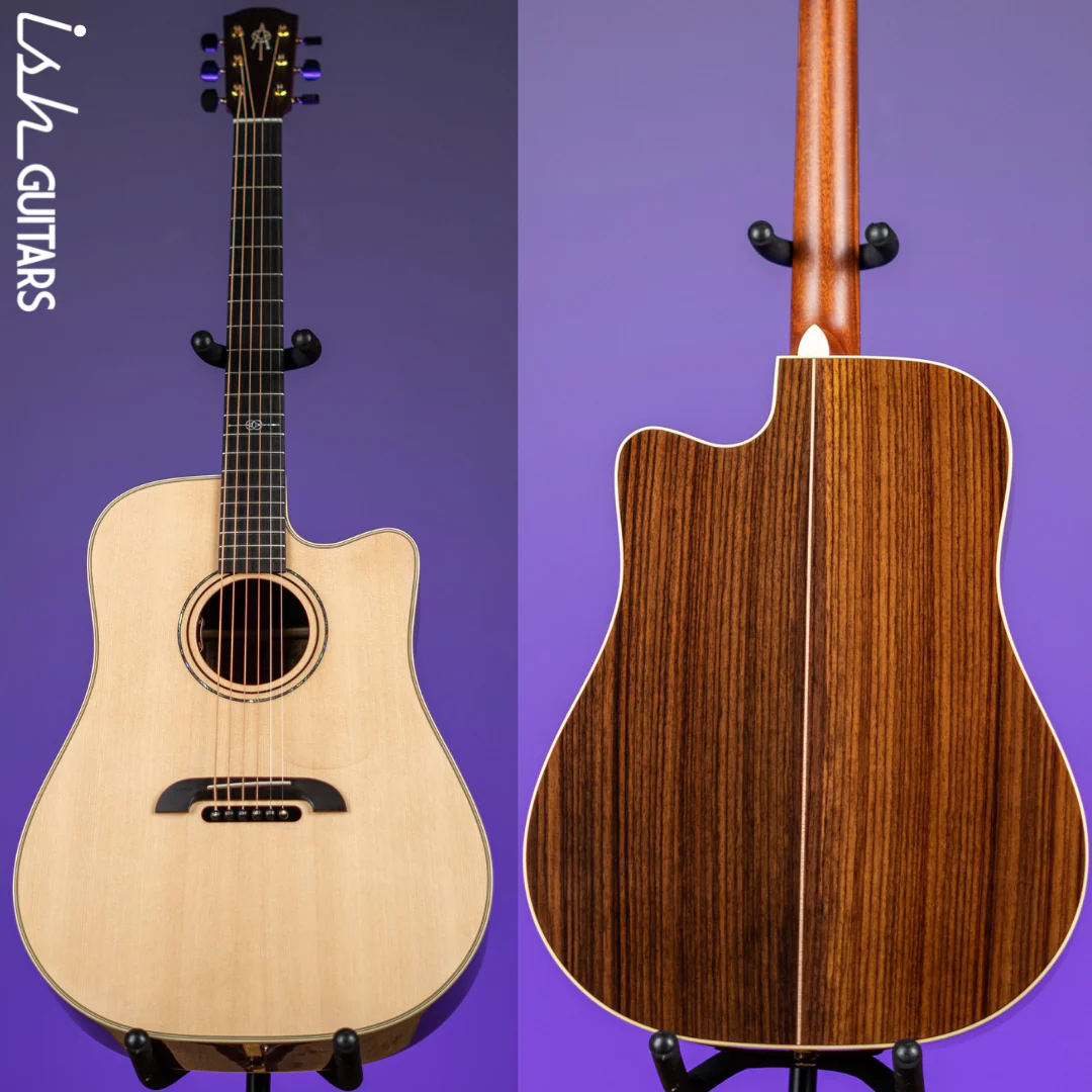 Alvarez Yairi DYM70CE Masterworks Acoustic-Electric Guitar Natural Demo
