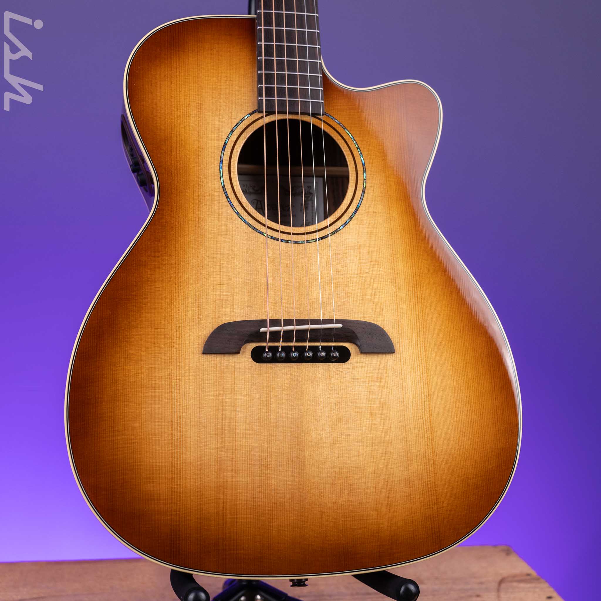 Alvarez FY70ce Yairi Standard Acoustic-Electric Guitar Shadowburst