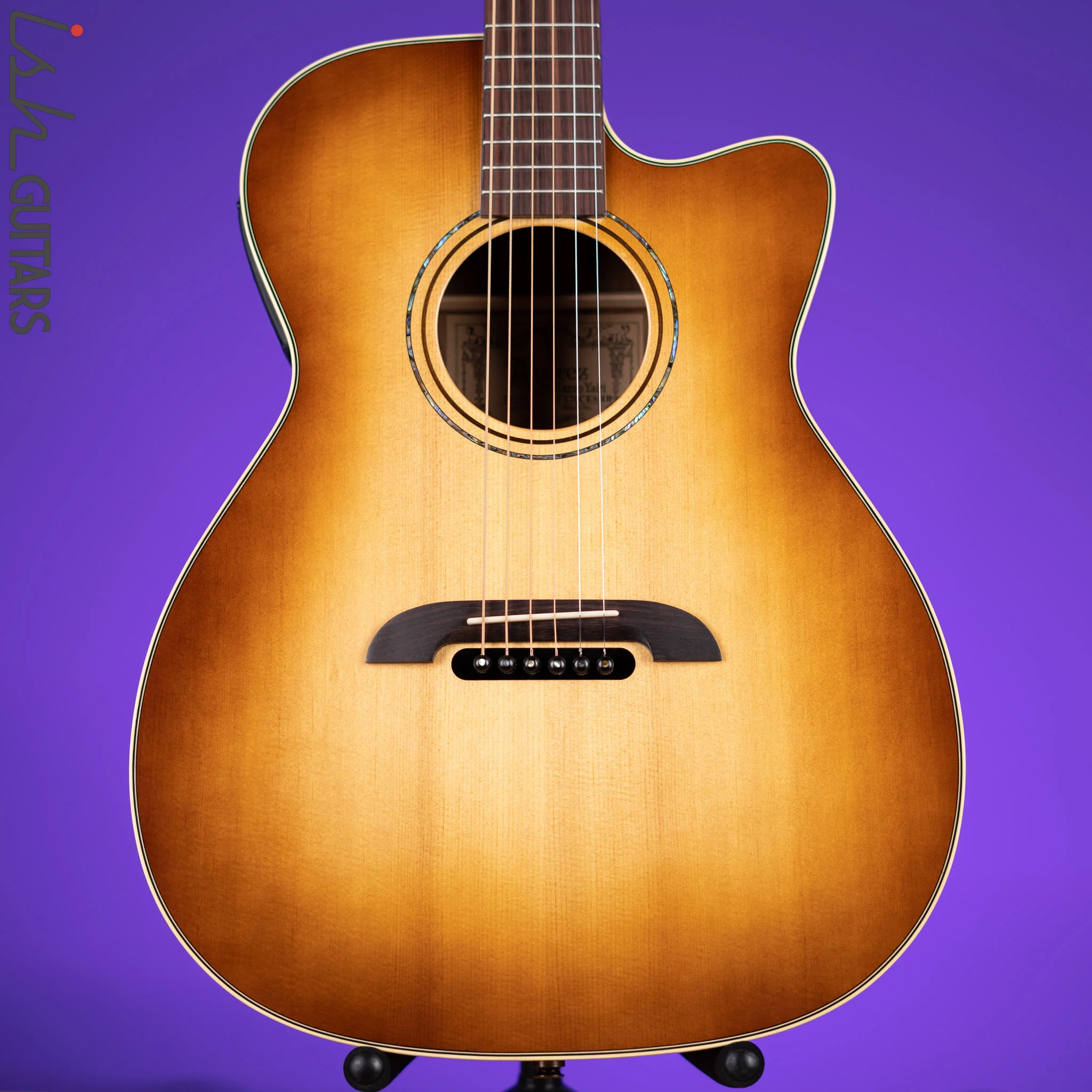 Alvarez Yairi FY70CESHB Acoustic Electric Guitar Shadow Burst Demo