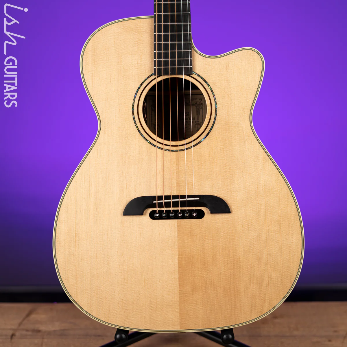 Alvarez FYM70CE Yairi Grand Masterworks OM Acoustic-Electric Guitar Natural Demo