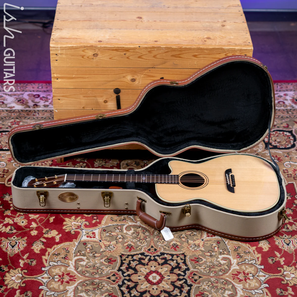 Alvarez FYM70CE Yairi Grand Masterworks OM Acoustic-Electric Guitar Natural Demo - Image 14