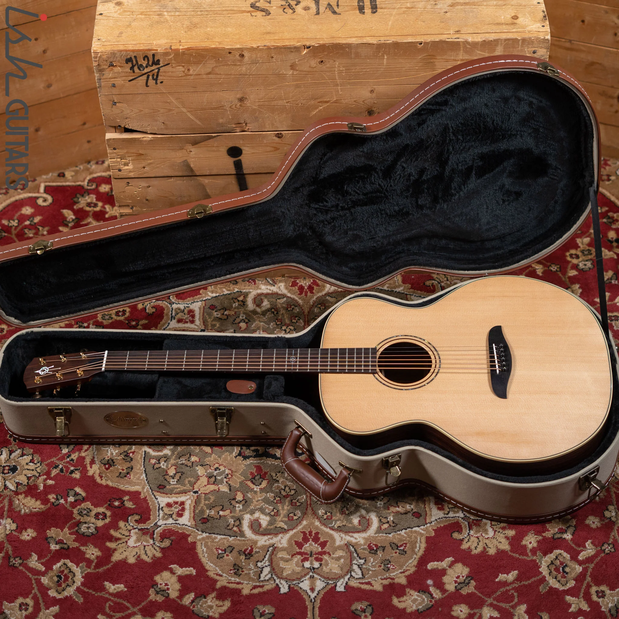 Alvarez Yairi YB70 Baritone Acoustic Guitar Natural - Image 12