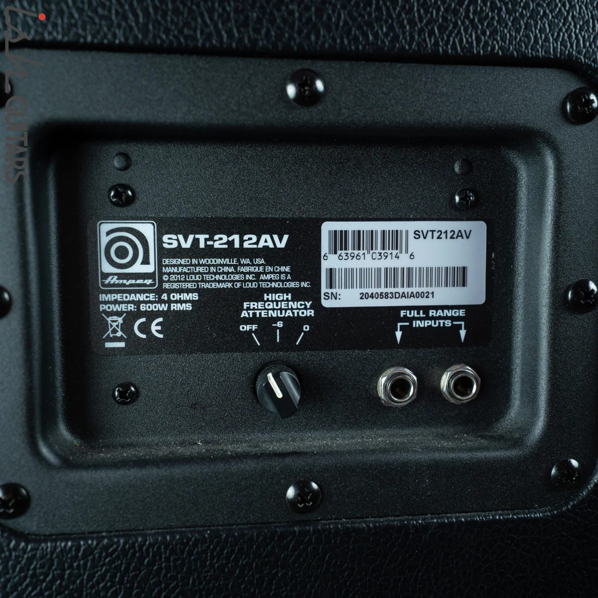 Ampeg SVT-212AV 2x12 Cabinet - Image 11