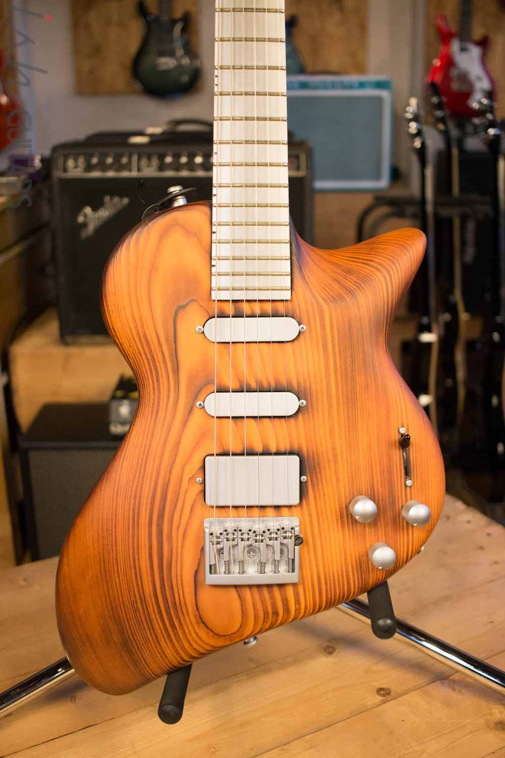 Andreas Guitars Feirce Shark Aluminum Fretboard Rare