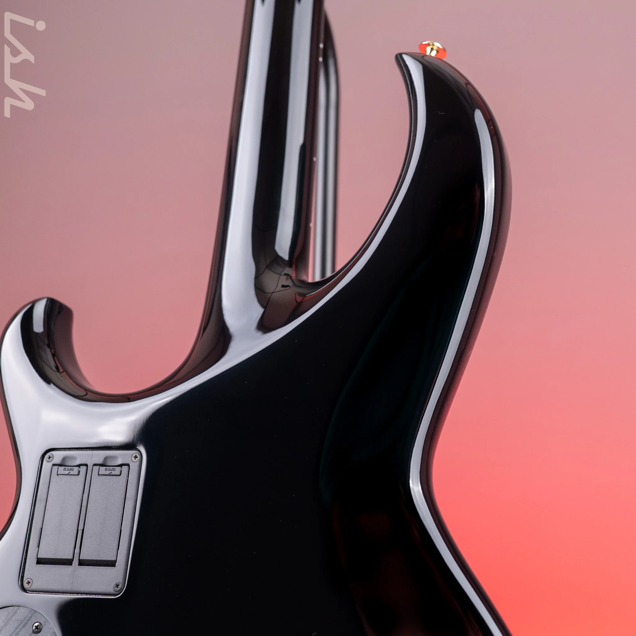 Aria Pro II SB-1000 4-String Bass Black - Image 8