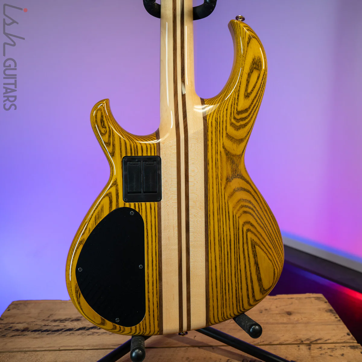 2020 Aria Pro II SB-1000B Reissue Bass Guitar Made in Japan Amber - Image 9
