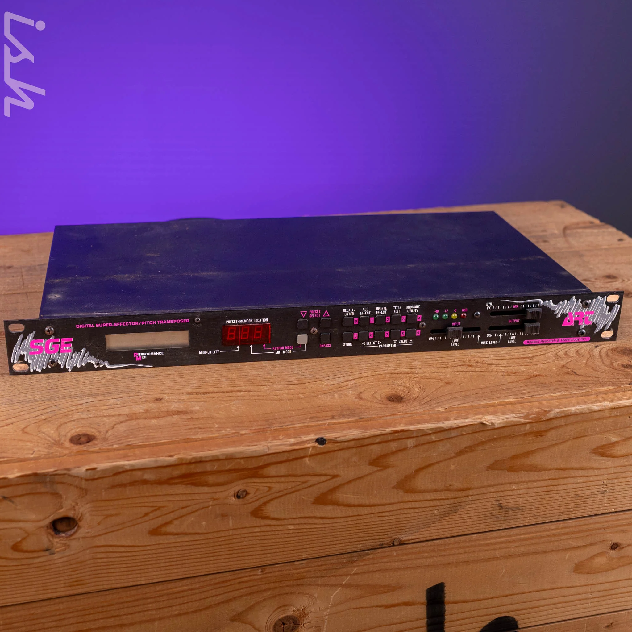 ART SGE Mach I Digital Super-Effector / Pitch Processor