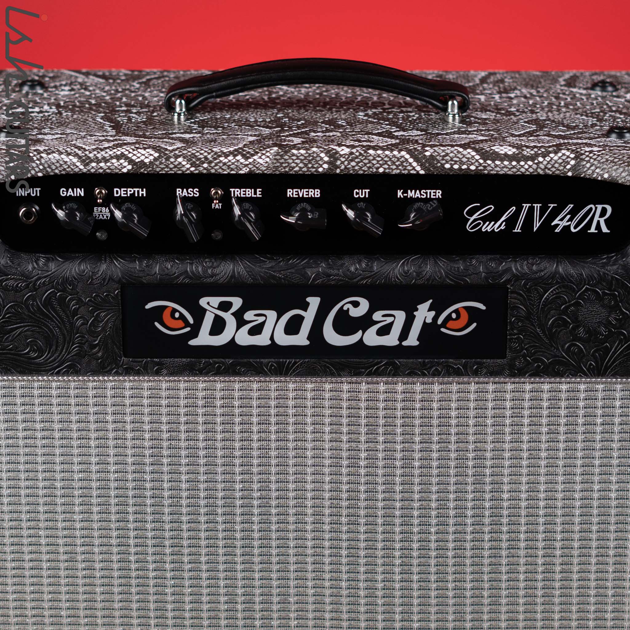 Bad Cat Cub IV 40R 40W Combo Amp Black Snakeskin Tolex - Image 4