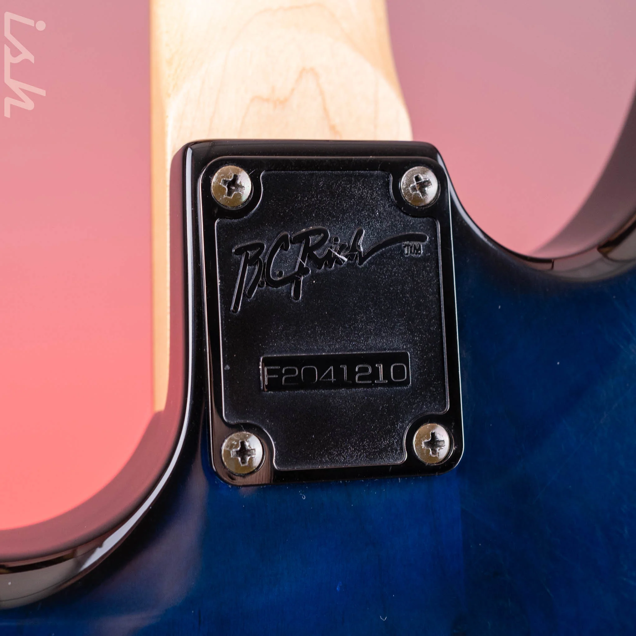 BC Rich Warlock Blue - Image 17