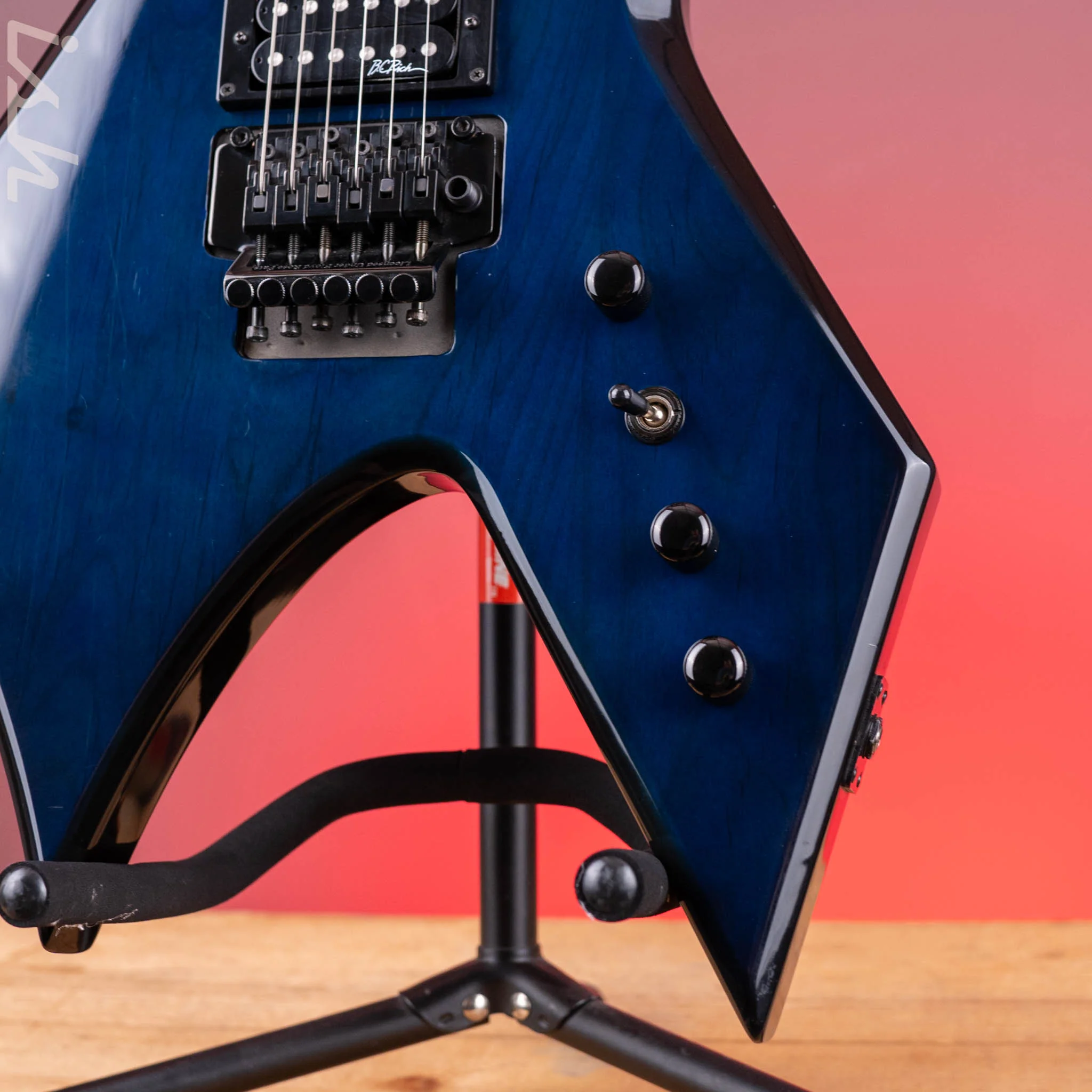 BC Rich Warlock Blue - Image 4