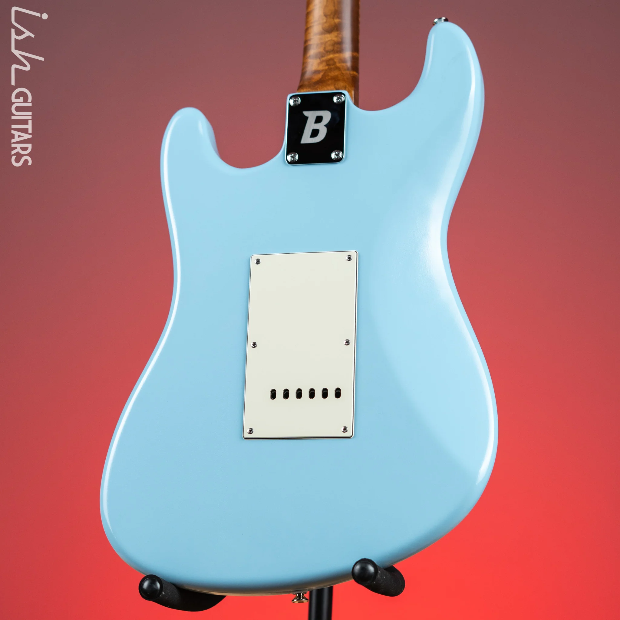 Bilt MERC Electric Guitar Daphne Blue - Image 7