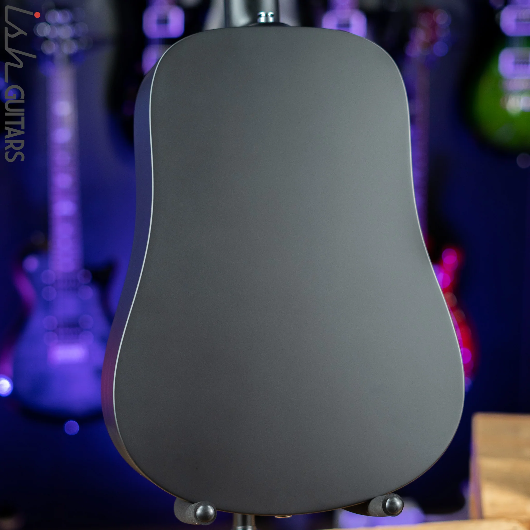 Lava Music Blue Lava Touch Smart Acoustic Guitar Midnight Black w/ Airflow Bag - Image 7