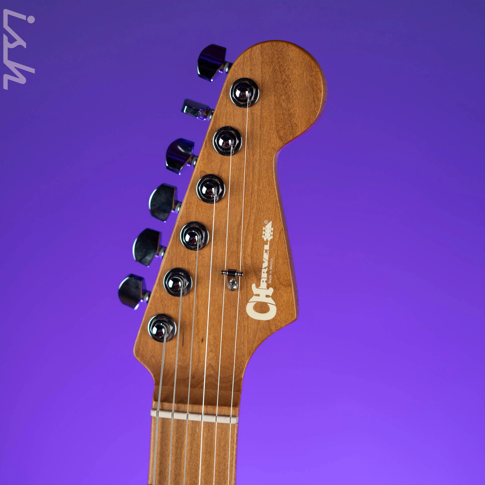 Charvel Pro-Mod DK24 HH 2PT CM Electric Guitar Malibu Sunset Demo - Image 5