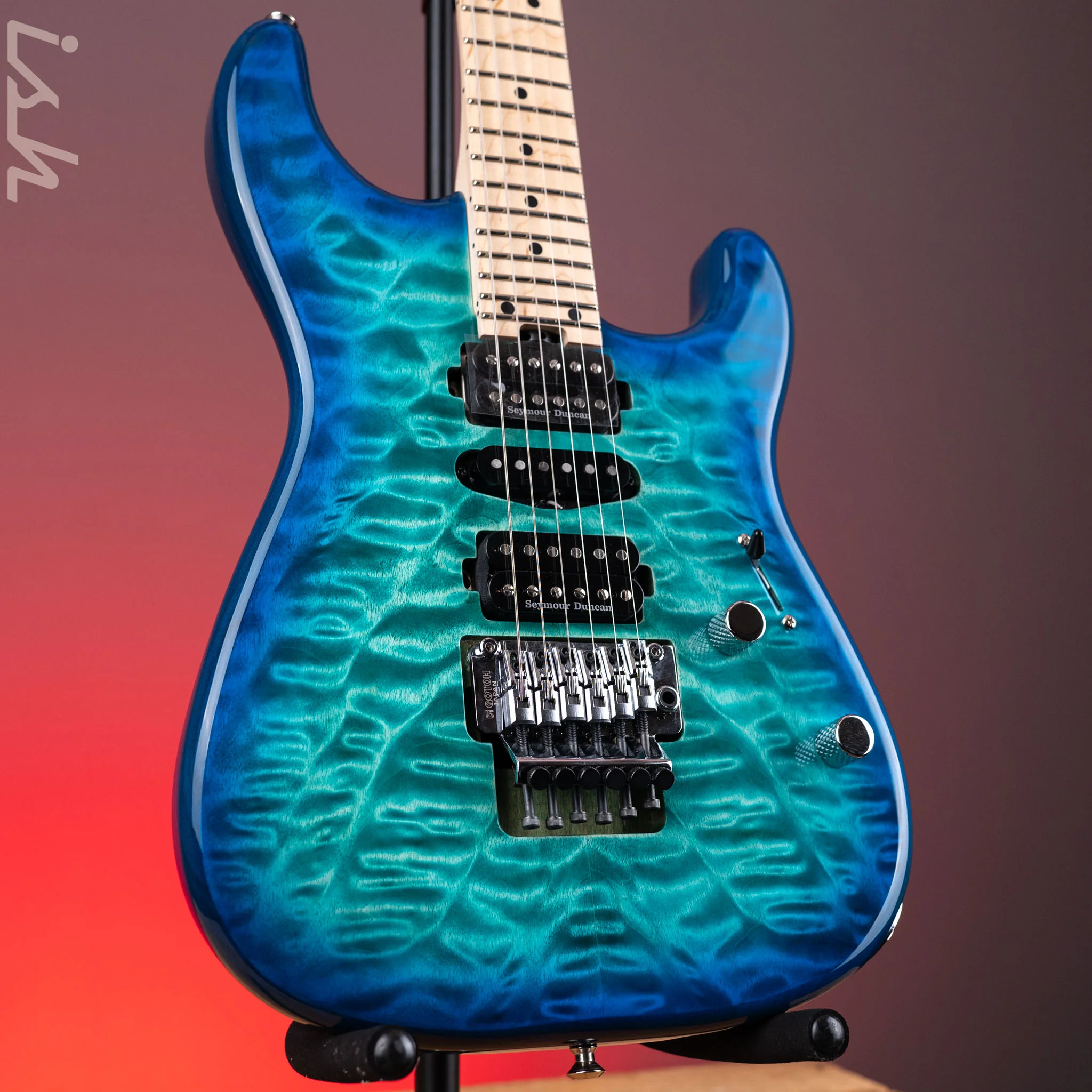 Charvel SMJ San Dimas Style 1 HSH FR M Caribbean Burst