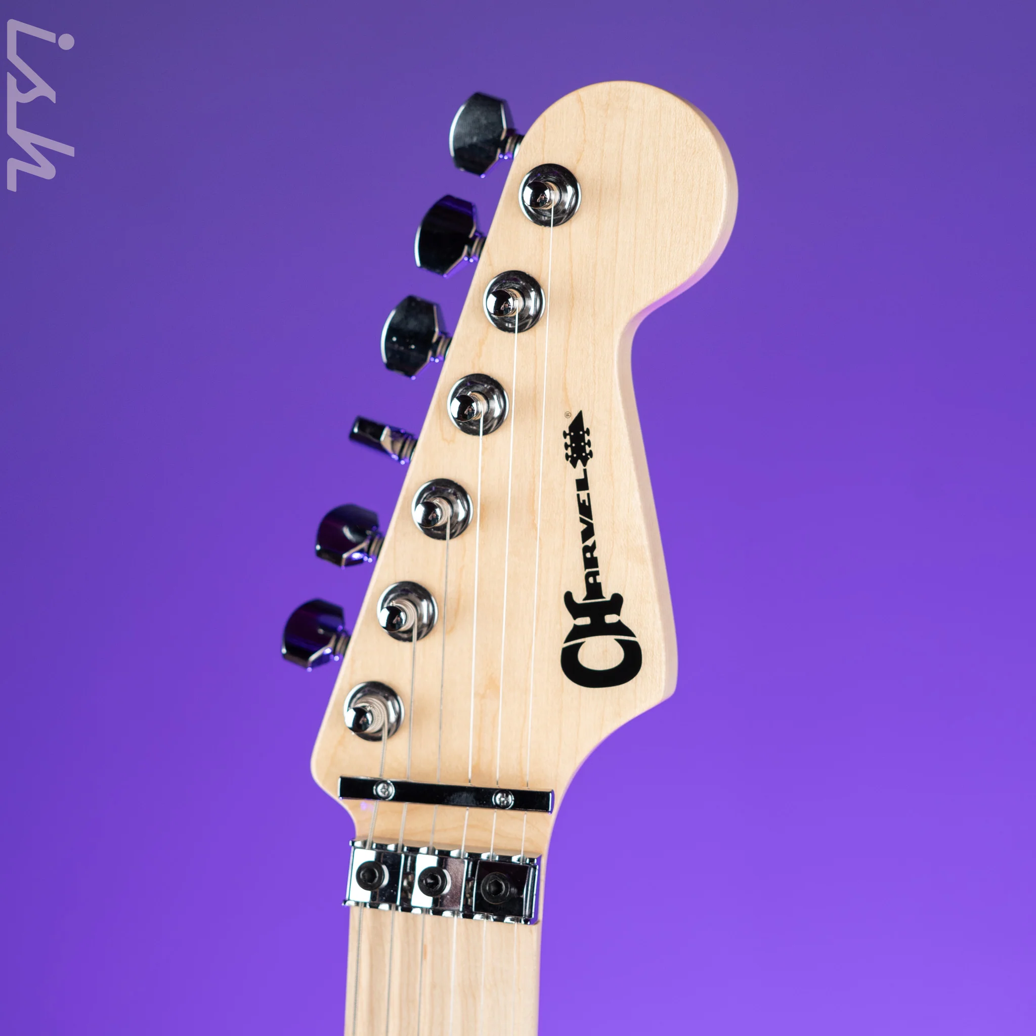 Charvel SMJ San Dimas Style 1 HSH FR M QM Caribbean Burst - Image 5